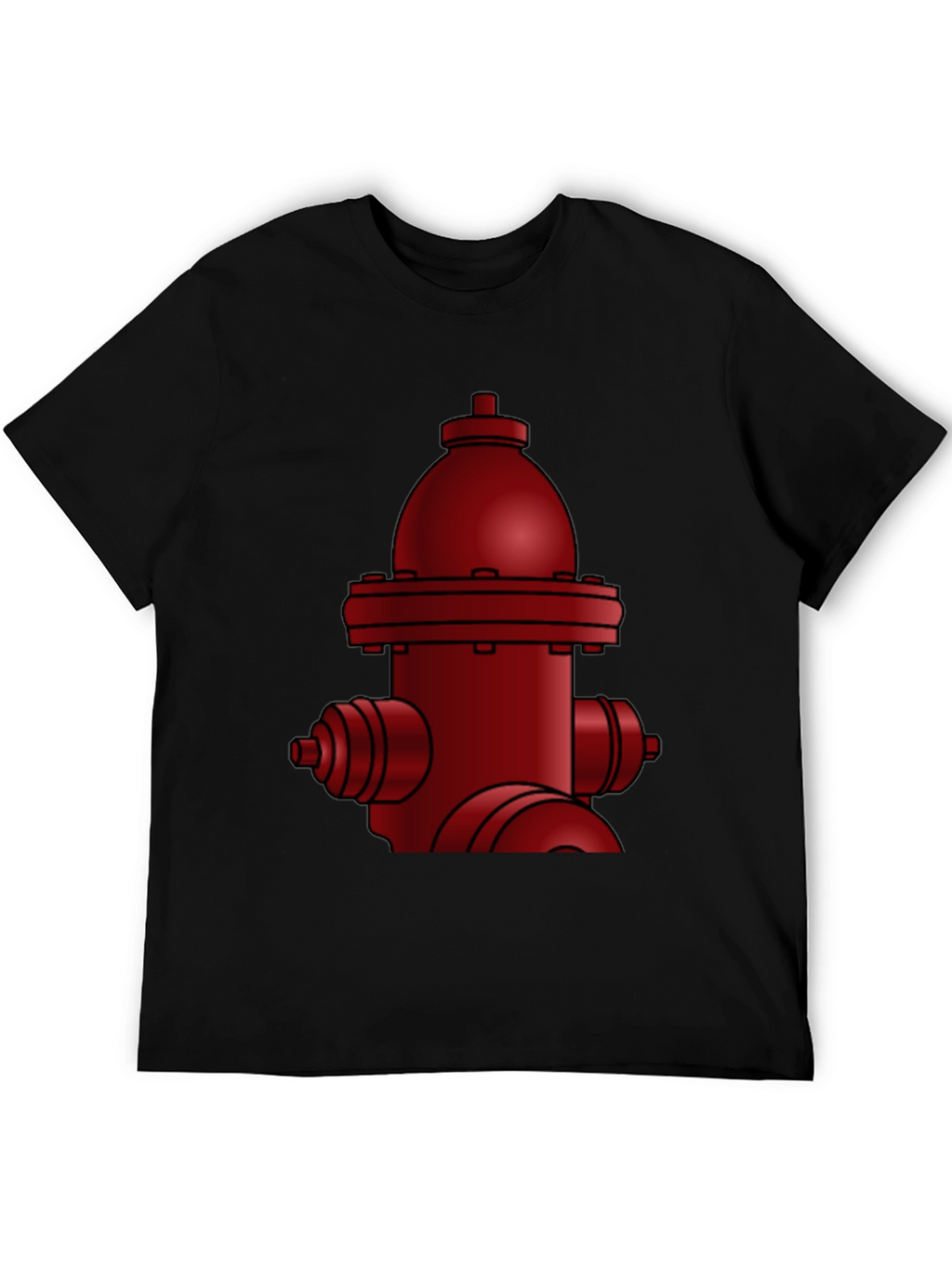 Red Fire Hydrant Graphic Tee
