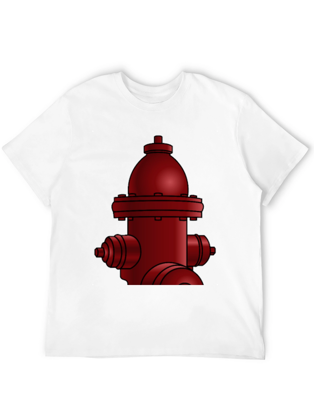 Red Fire Hydrant Graphic Tee