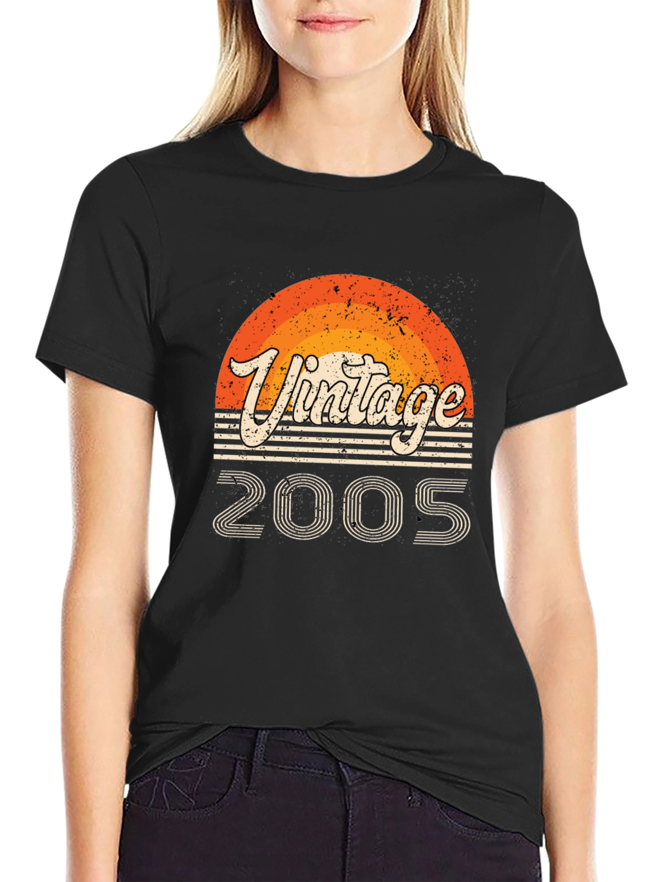 Vintage 2005 T-Shirt Retro Sunset Style
