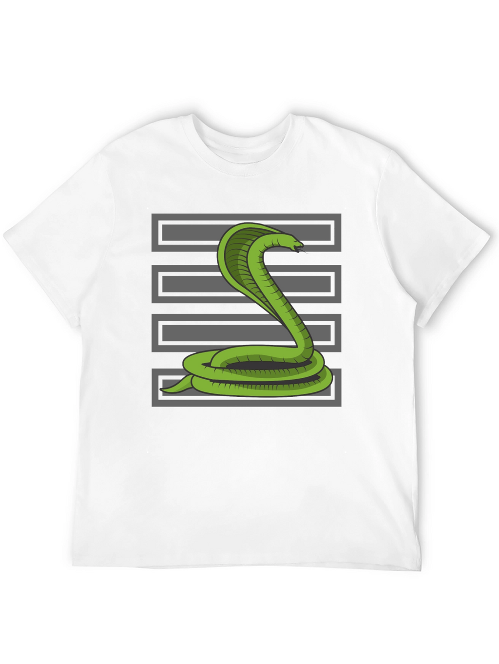 Cobra Snake T-Shirt - Graphic Tee for Men