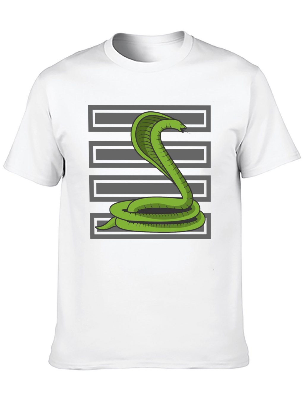 Cobra Snake T-Shirt - Graphic Tee for Men