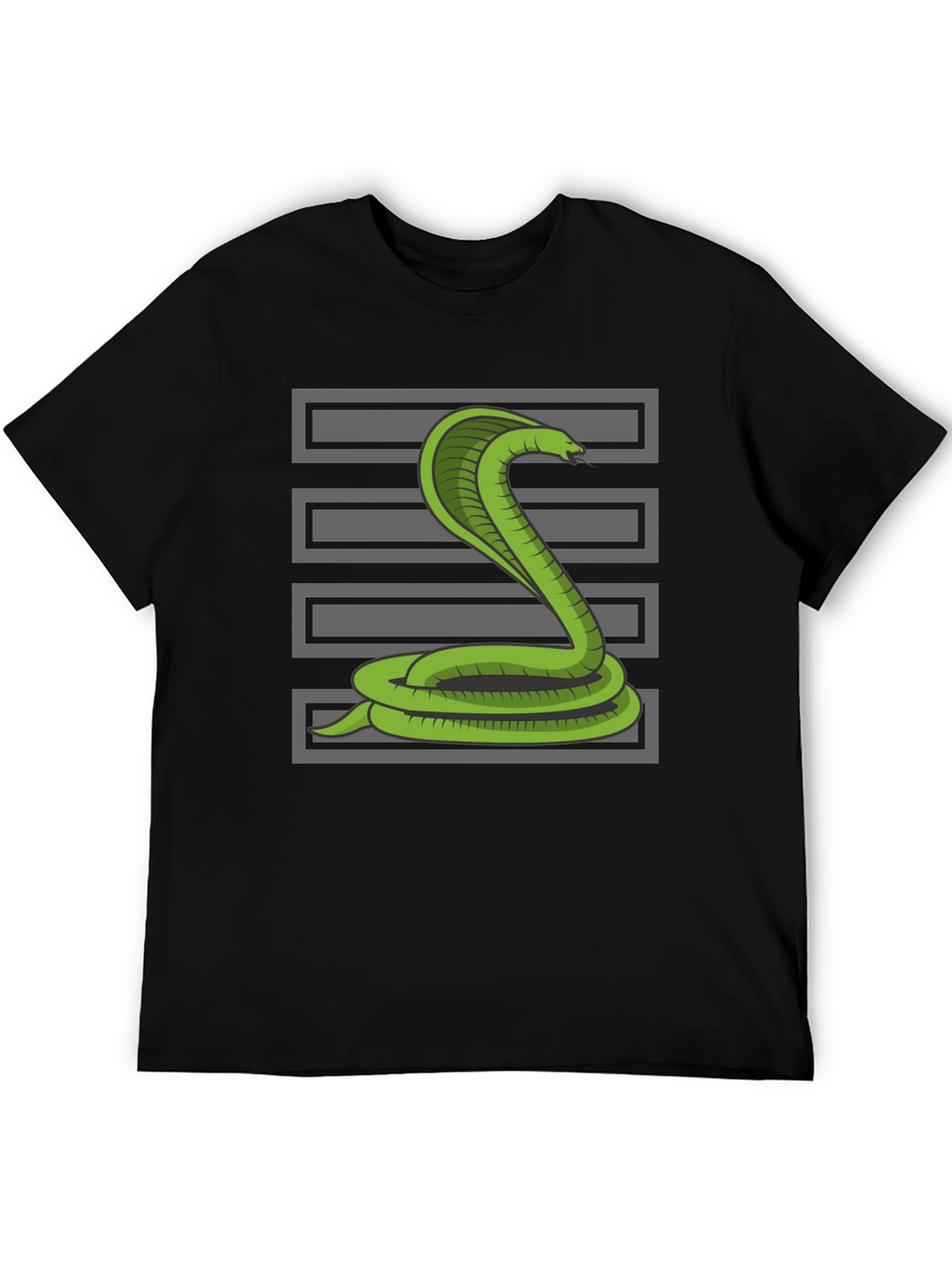 Cobra Snake T-Shirt - Graphic Tee for Men