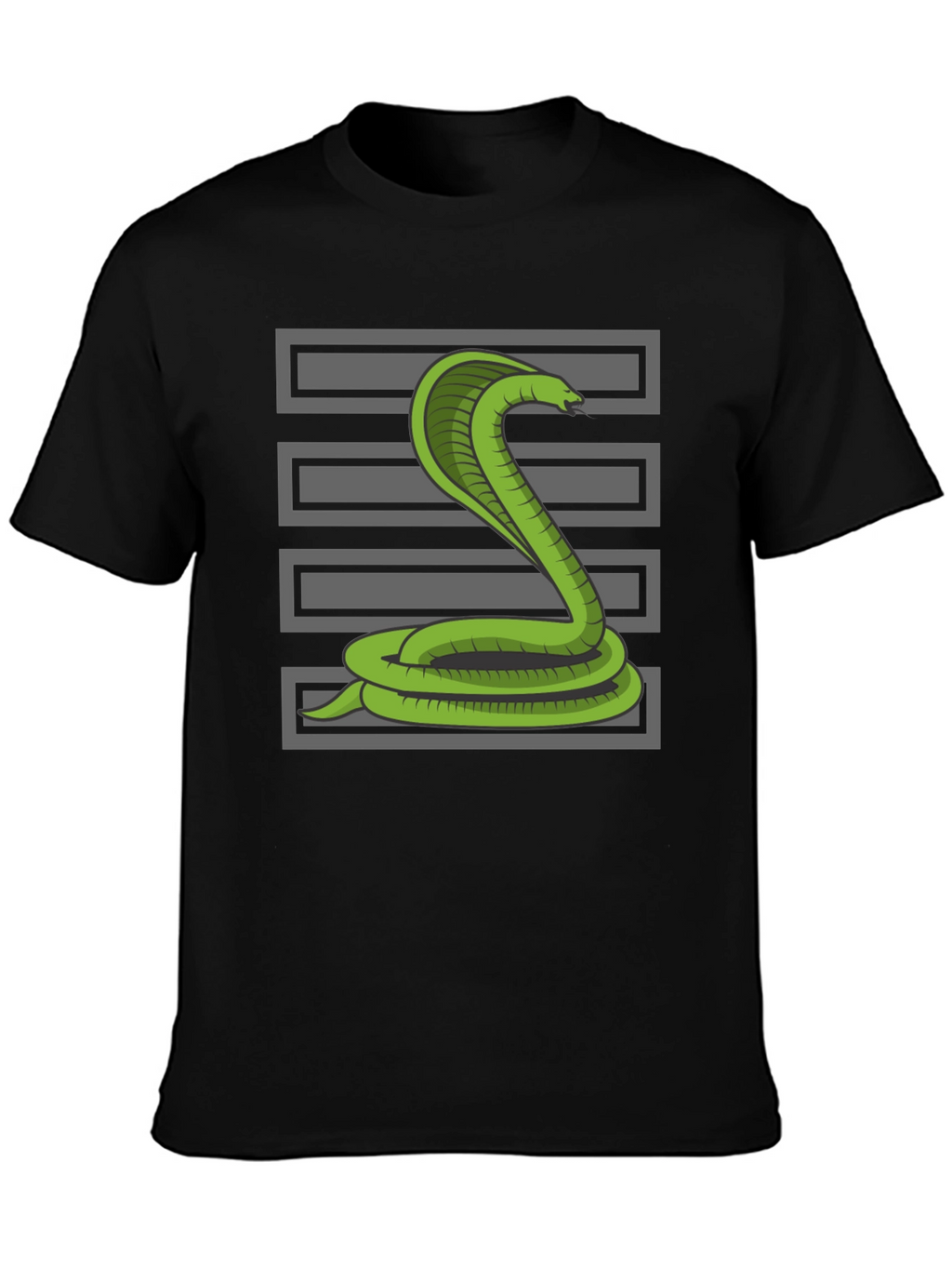 Cobra Snake T-Shirt - Graphic Tee for Men