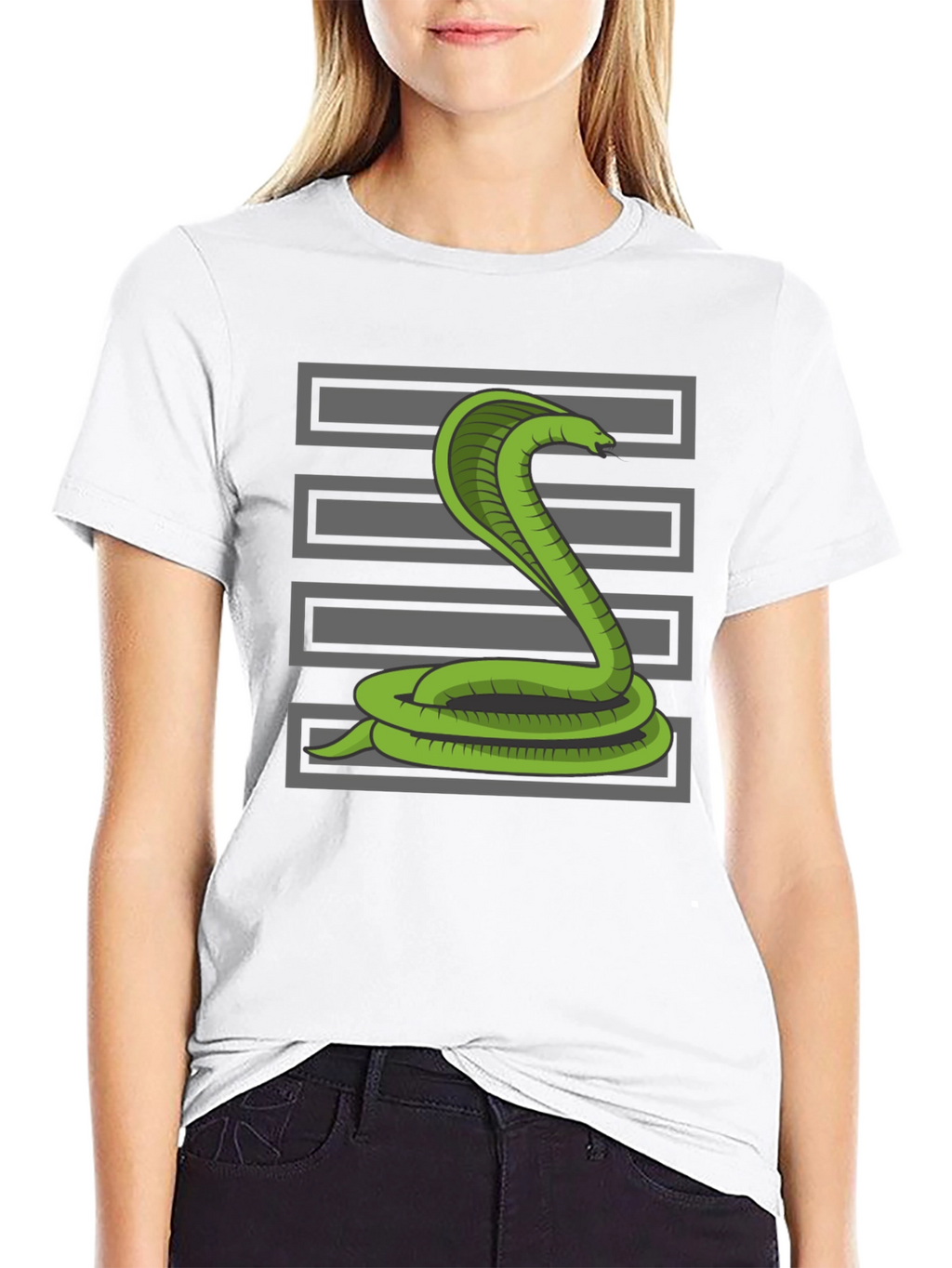 Cobra Snake T-Shirt - Graphic Tee for Men