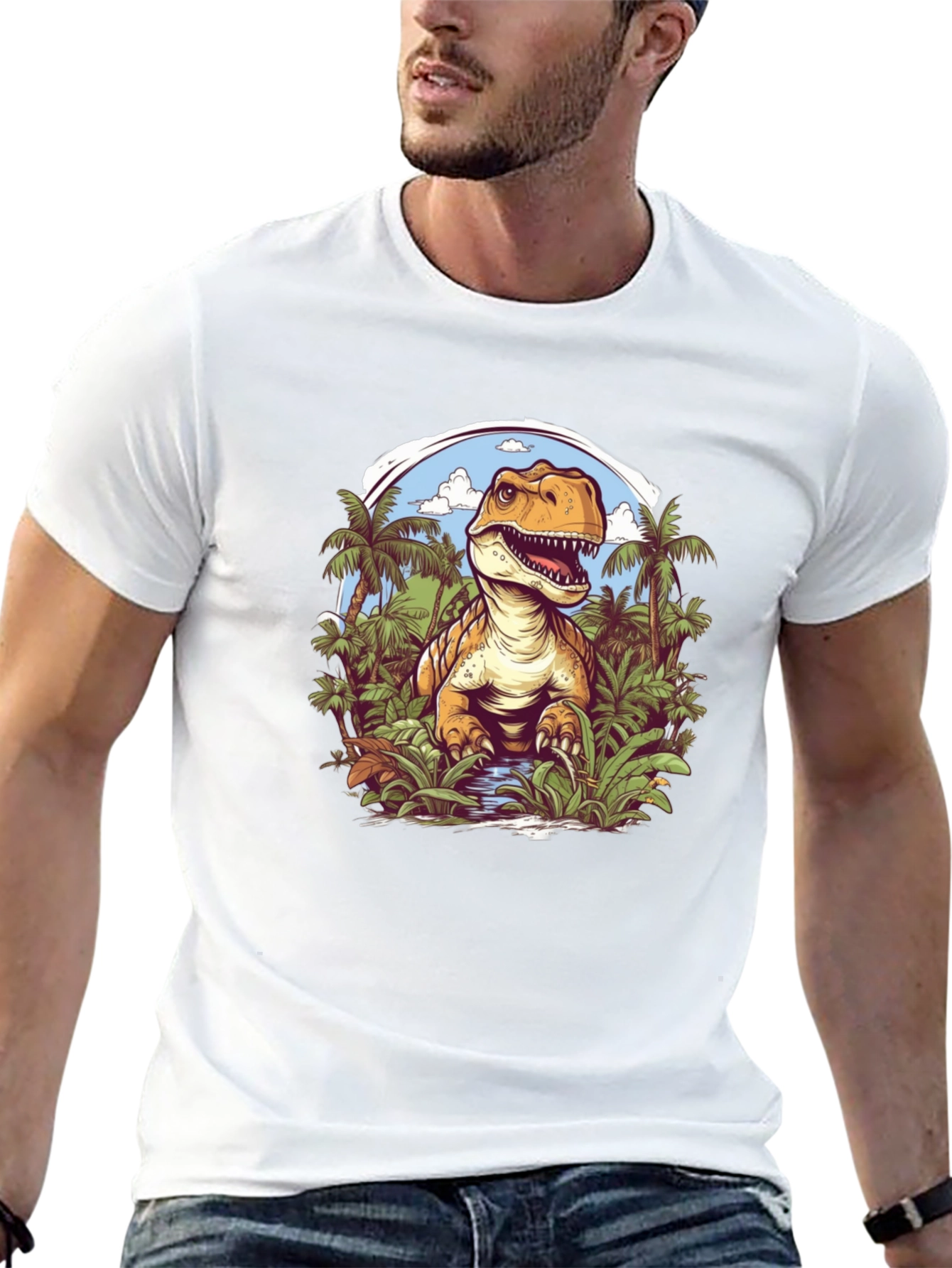 Dinosaur Graphic T-Shirt