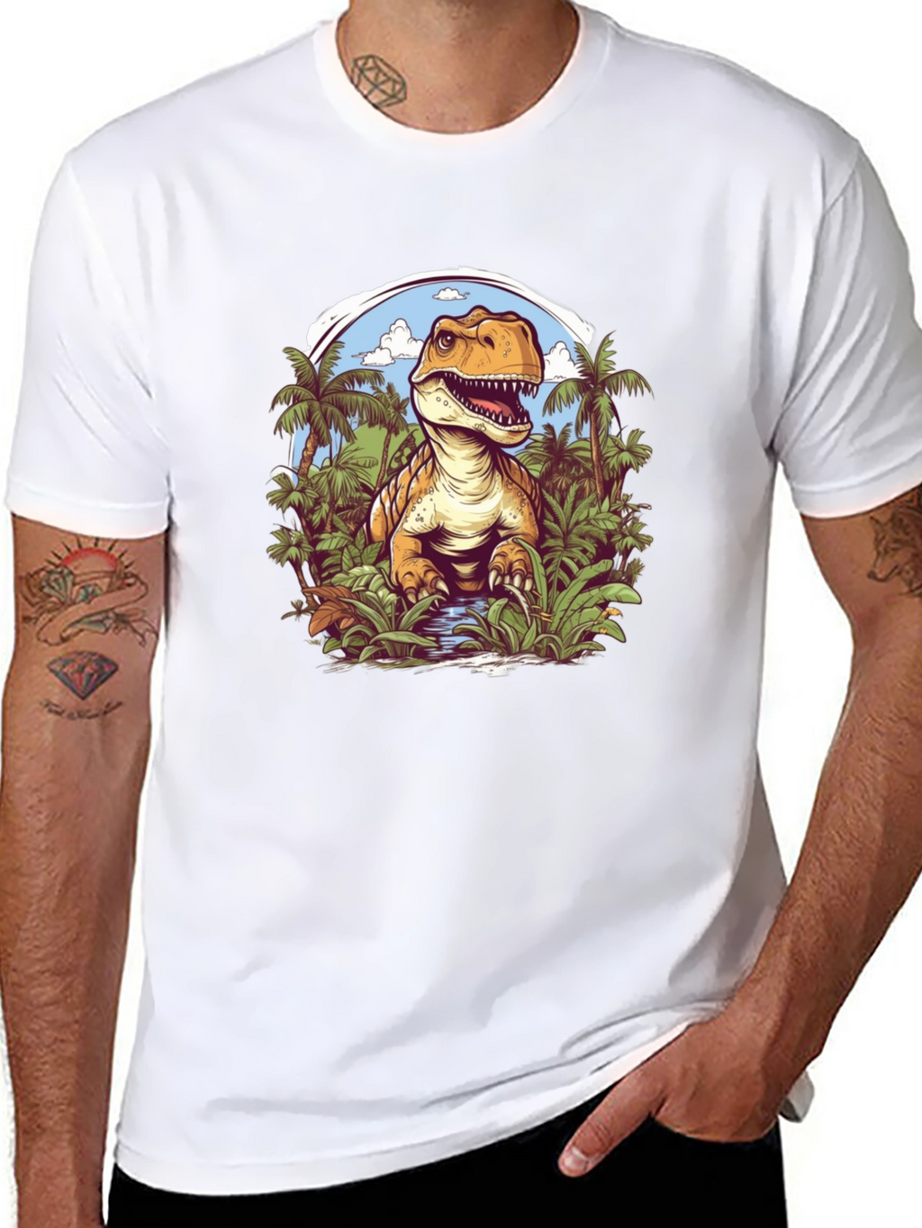 Dinosaur Graphic T-Shirt