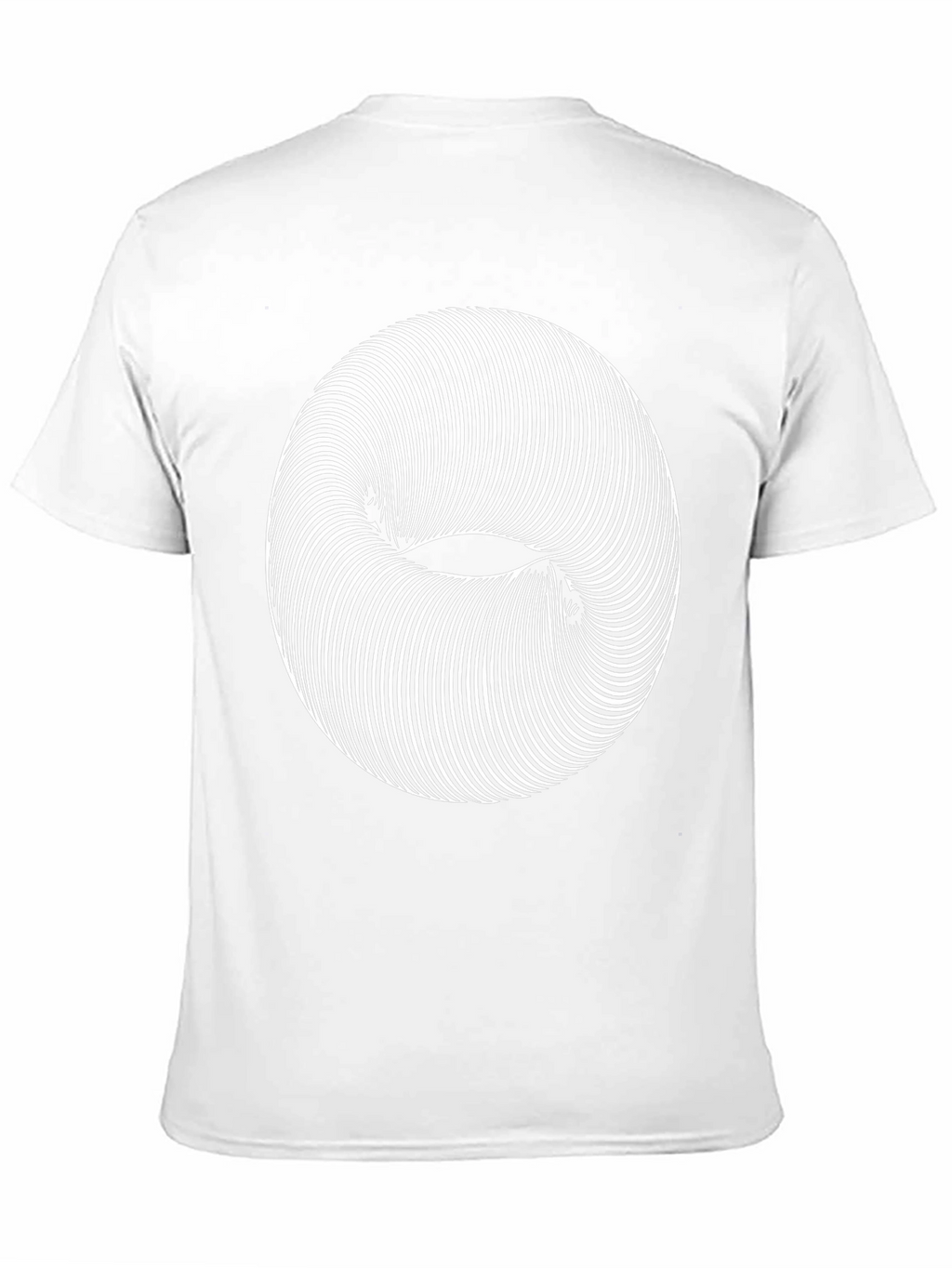Optical Illusion Graphic Tee - Modern Style
