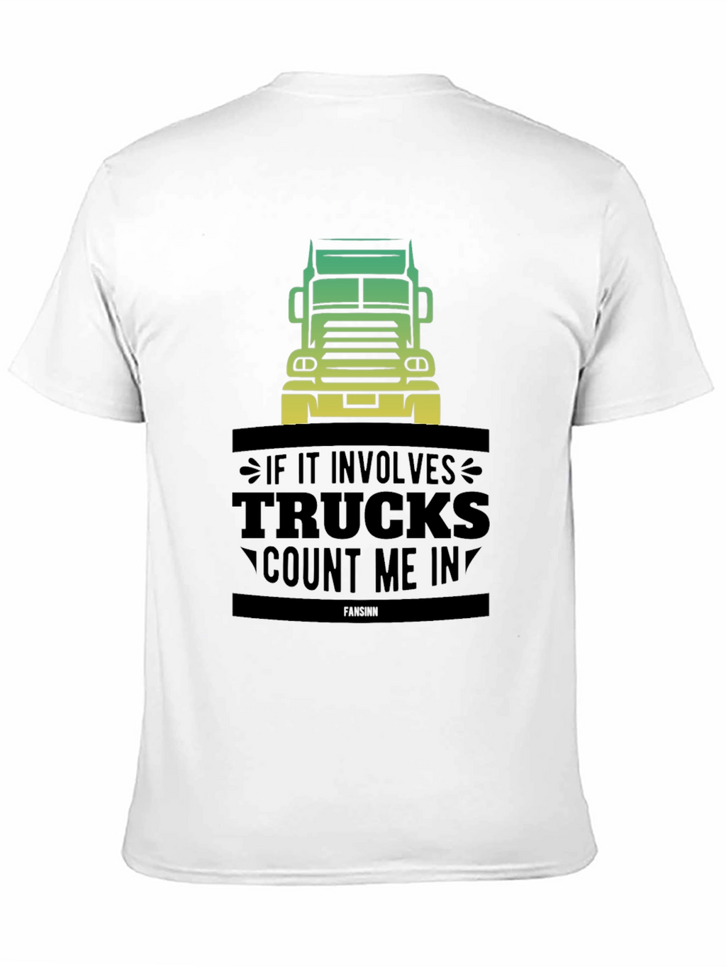Trucks Count Me In Mens Black Graphic T-Shirt