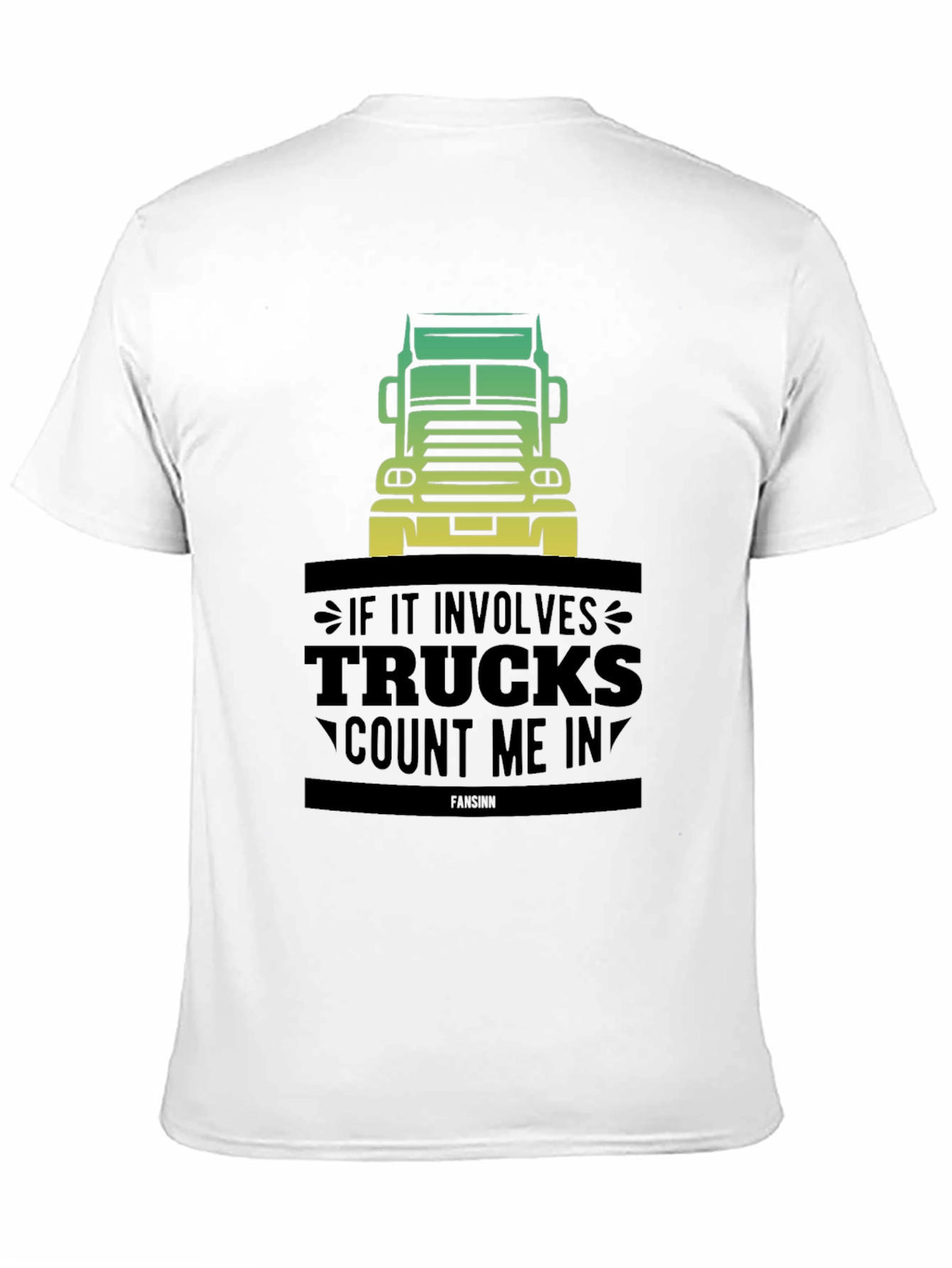 Trucks Count Me In Mens Black Graphic T-Shirt
