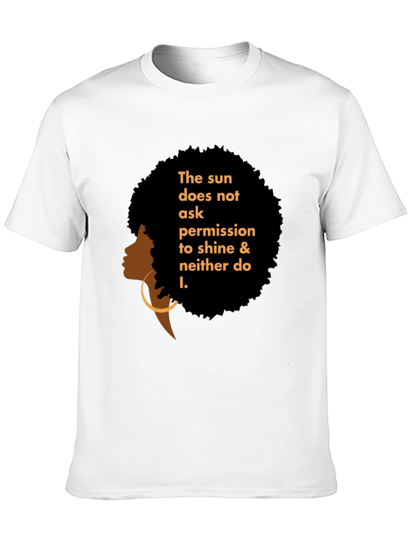 Empowered Woman Graphic Tee - Black