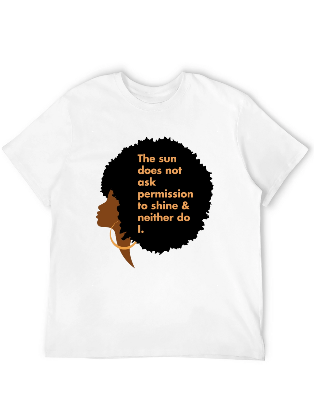 Empowered Woman Graphic Tee - Black