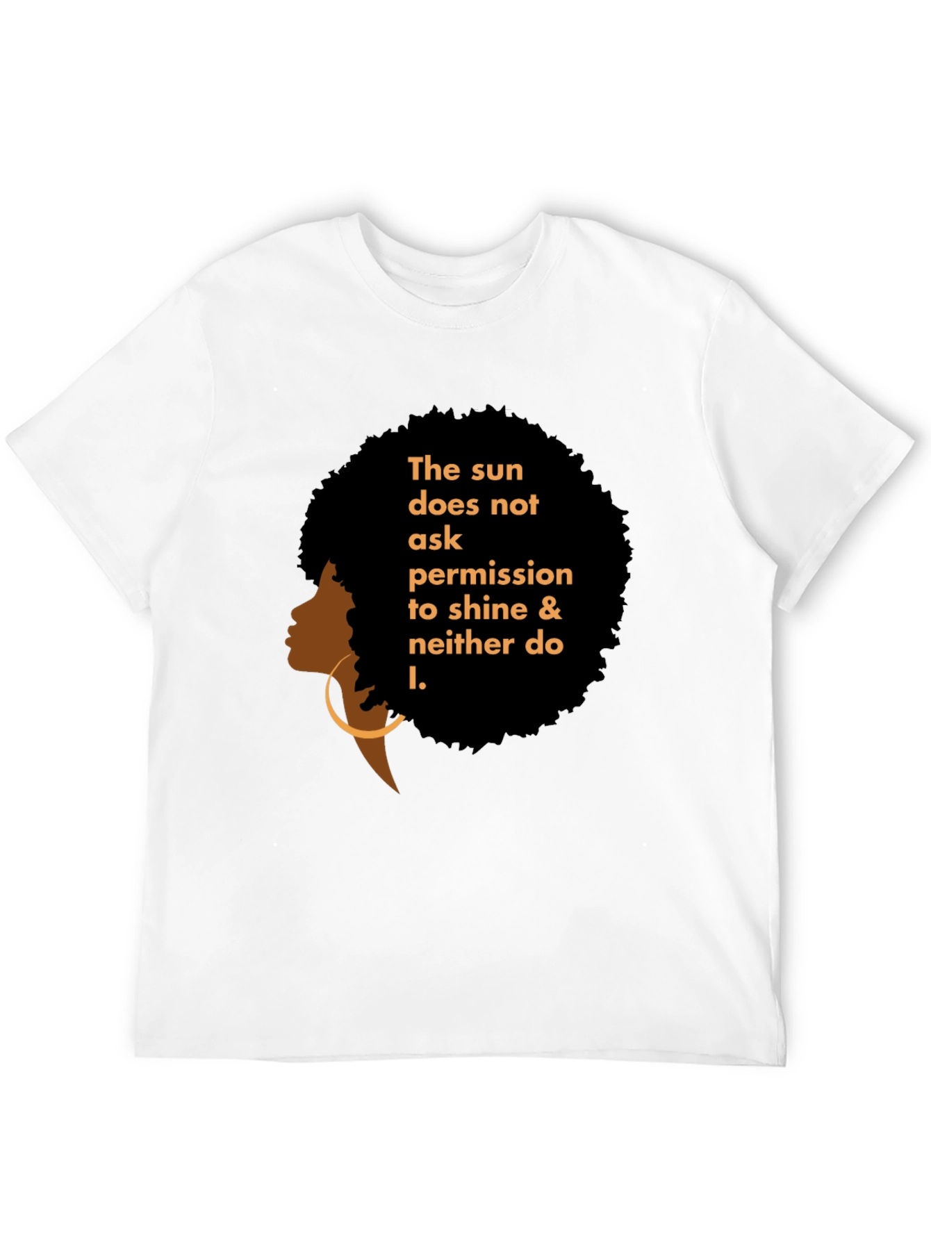 Empowered Woman Graphic Tee - Black