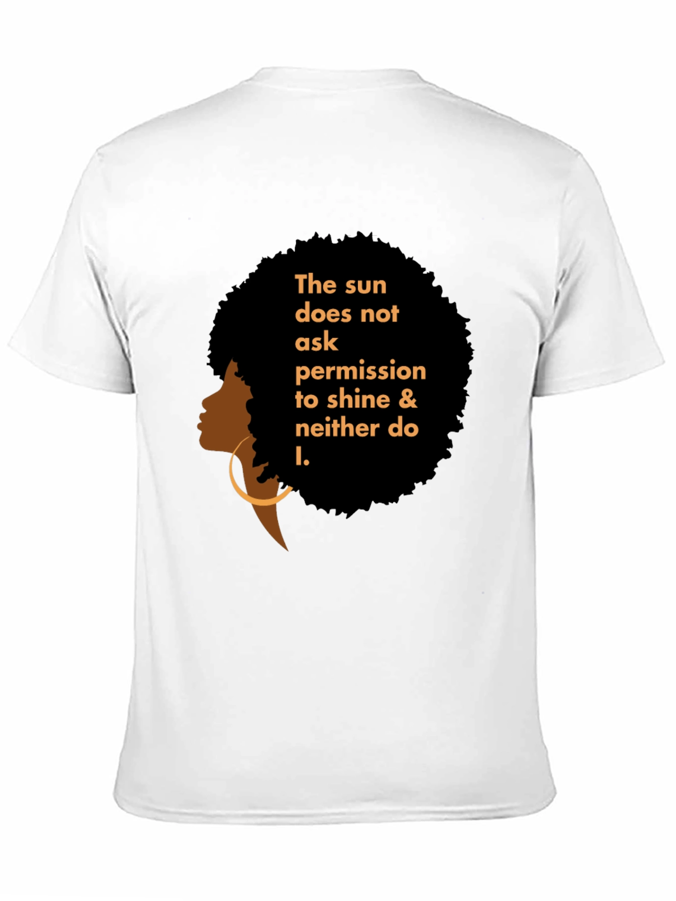 Empowered Woman Graphic Tee - Black