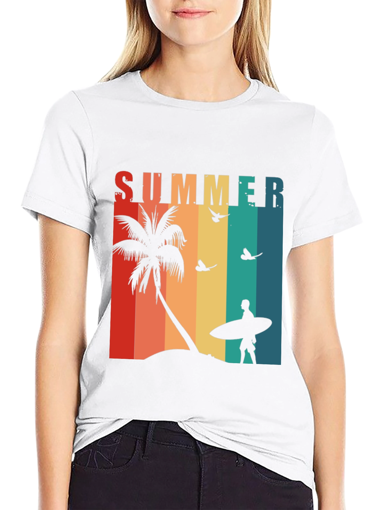 Retro Summer Surfer T-Shirt