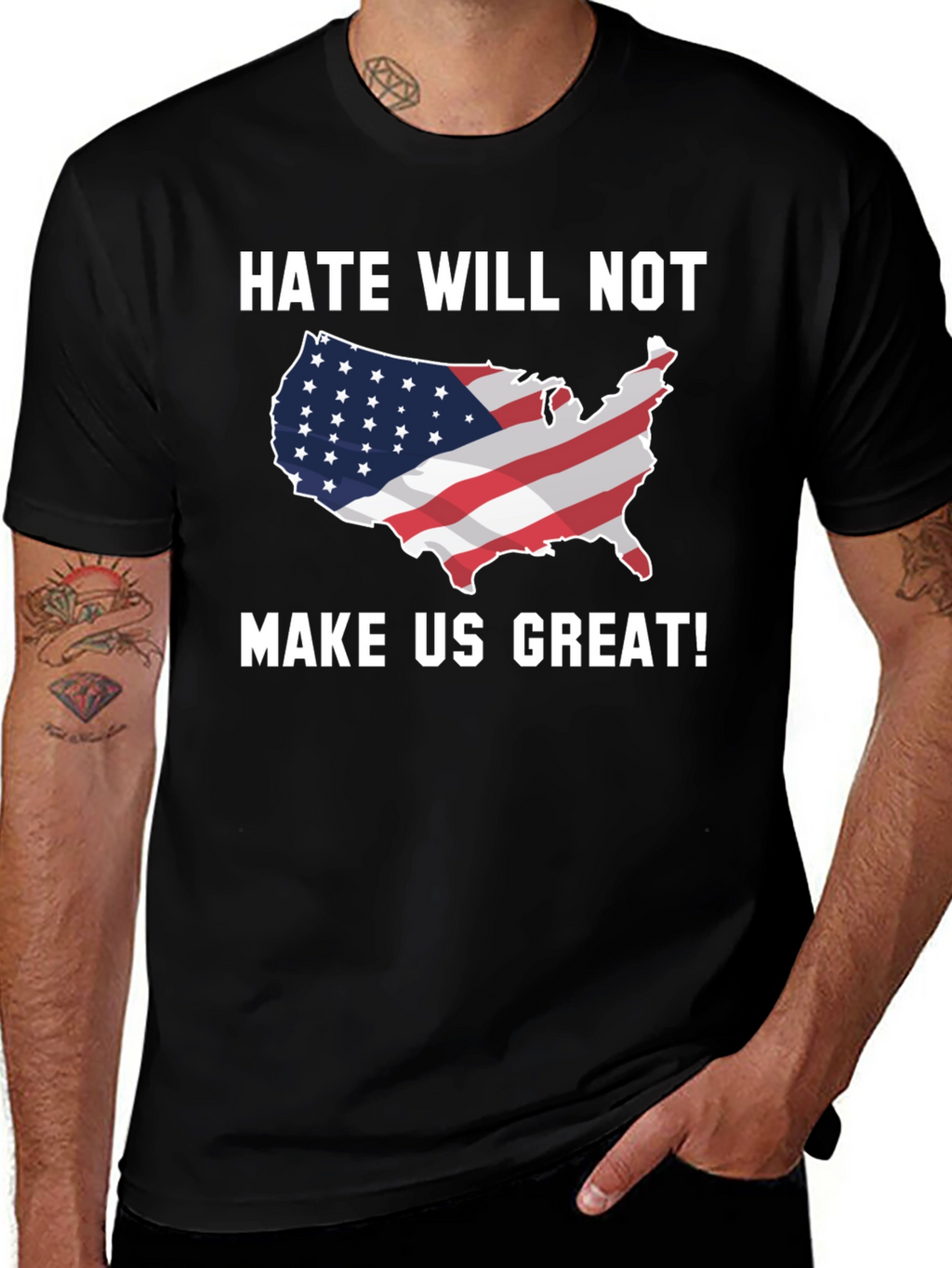 Hate Will Not Make Us Great T-Shirt