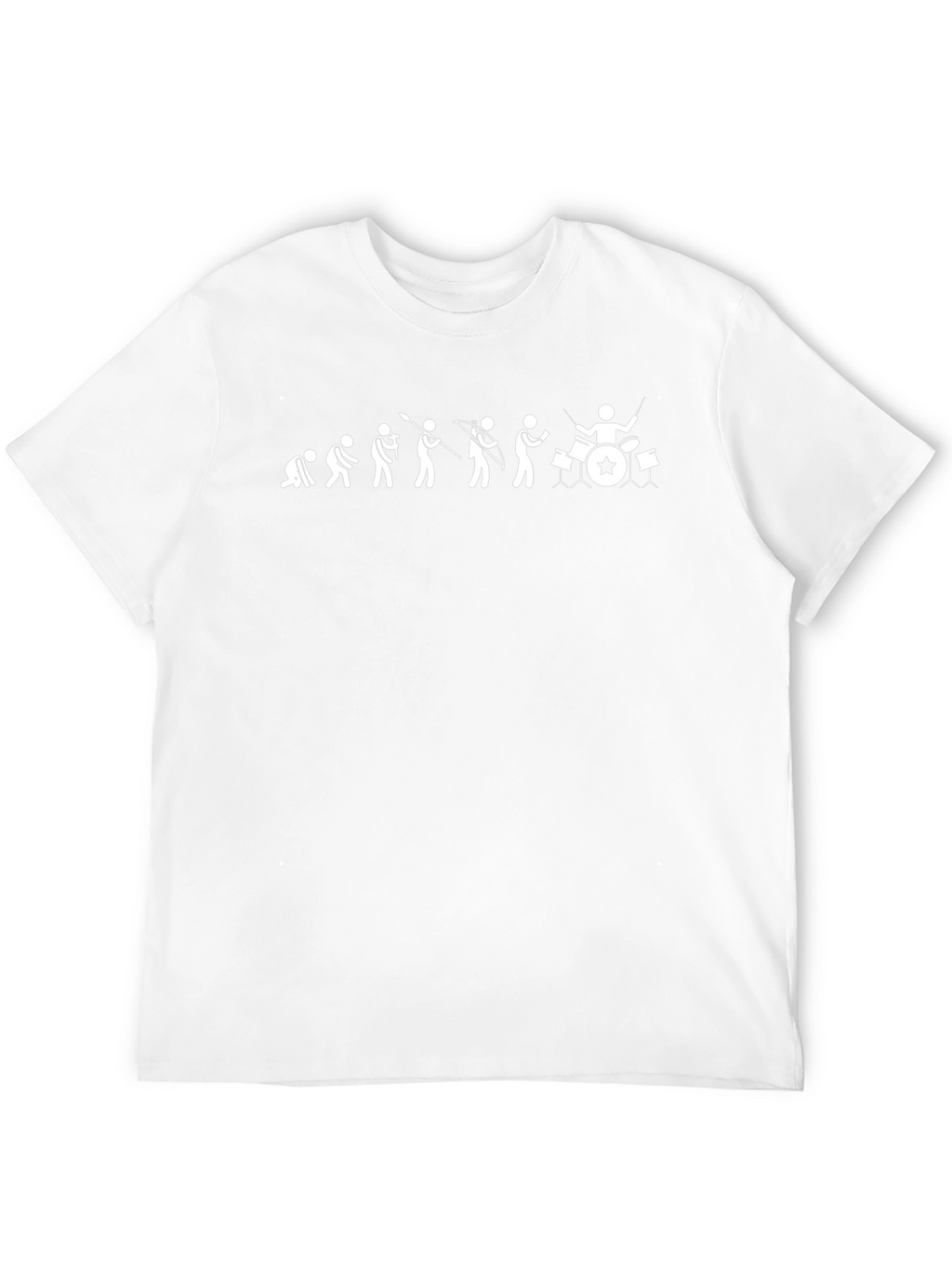 Evolution of Drummer T-Shirt - Funny Musician Tee