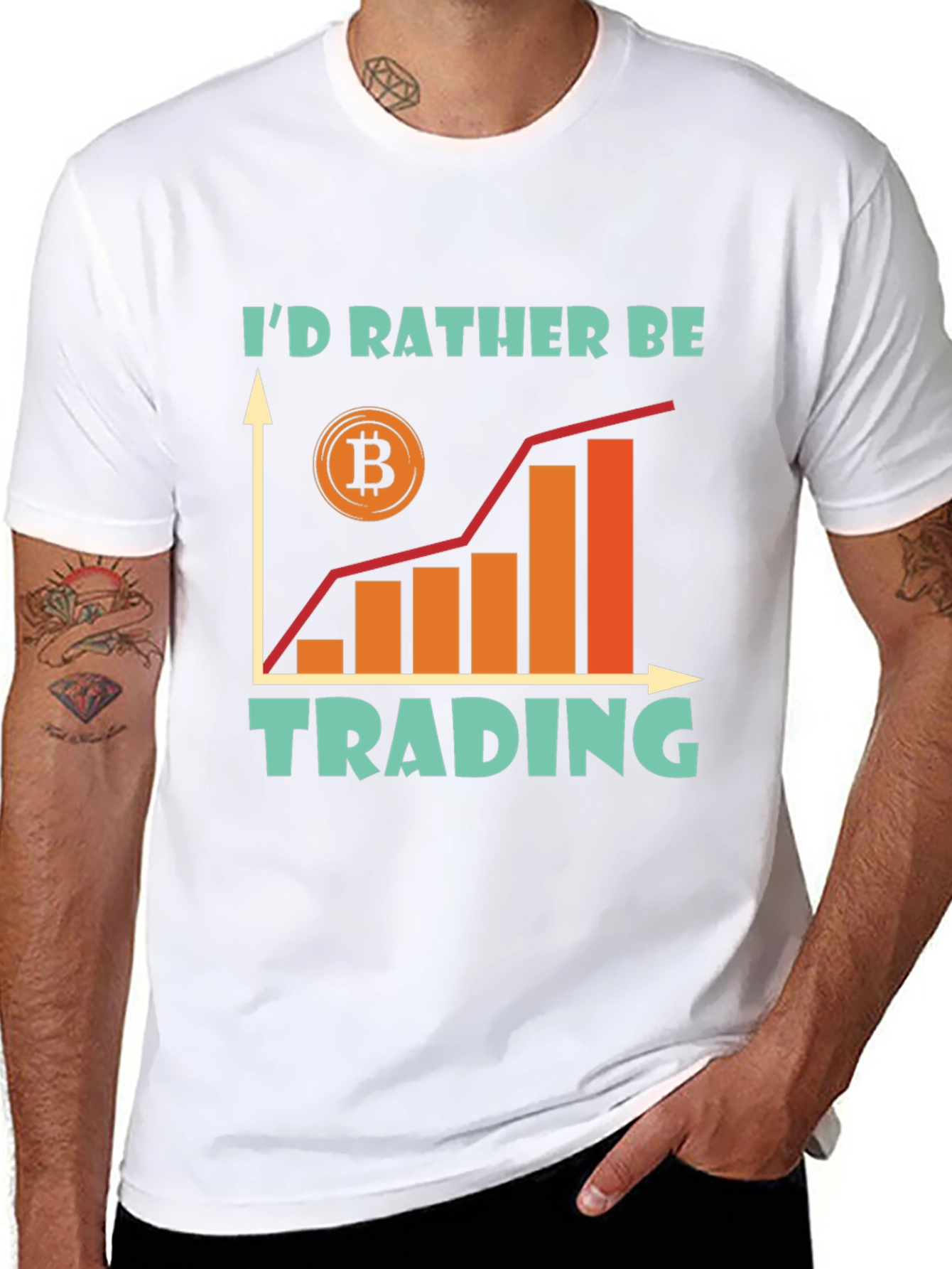 Bitcoin Trading T-Shirt - Crypto Investor