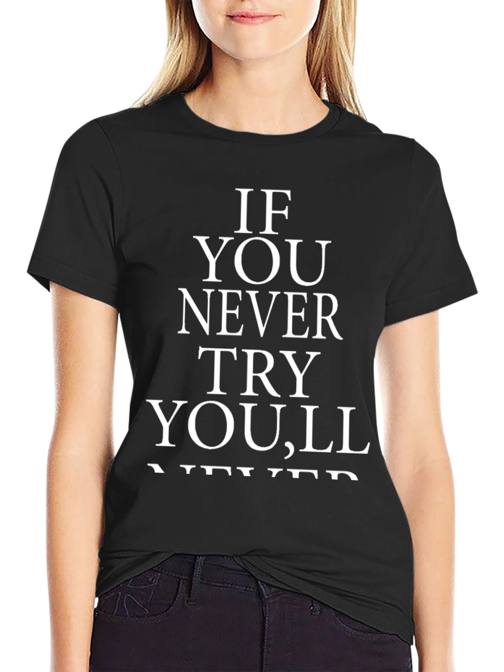 Inspirational Quote Graphic Tee for Men