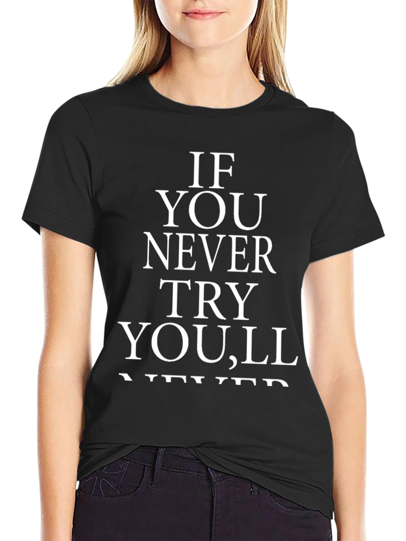 Inspirational Quote Graphic Tee for Men