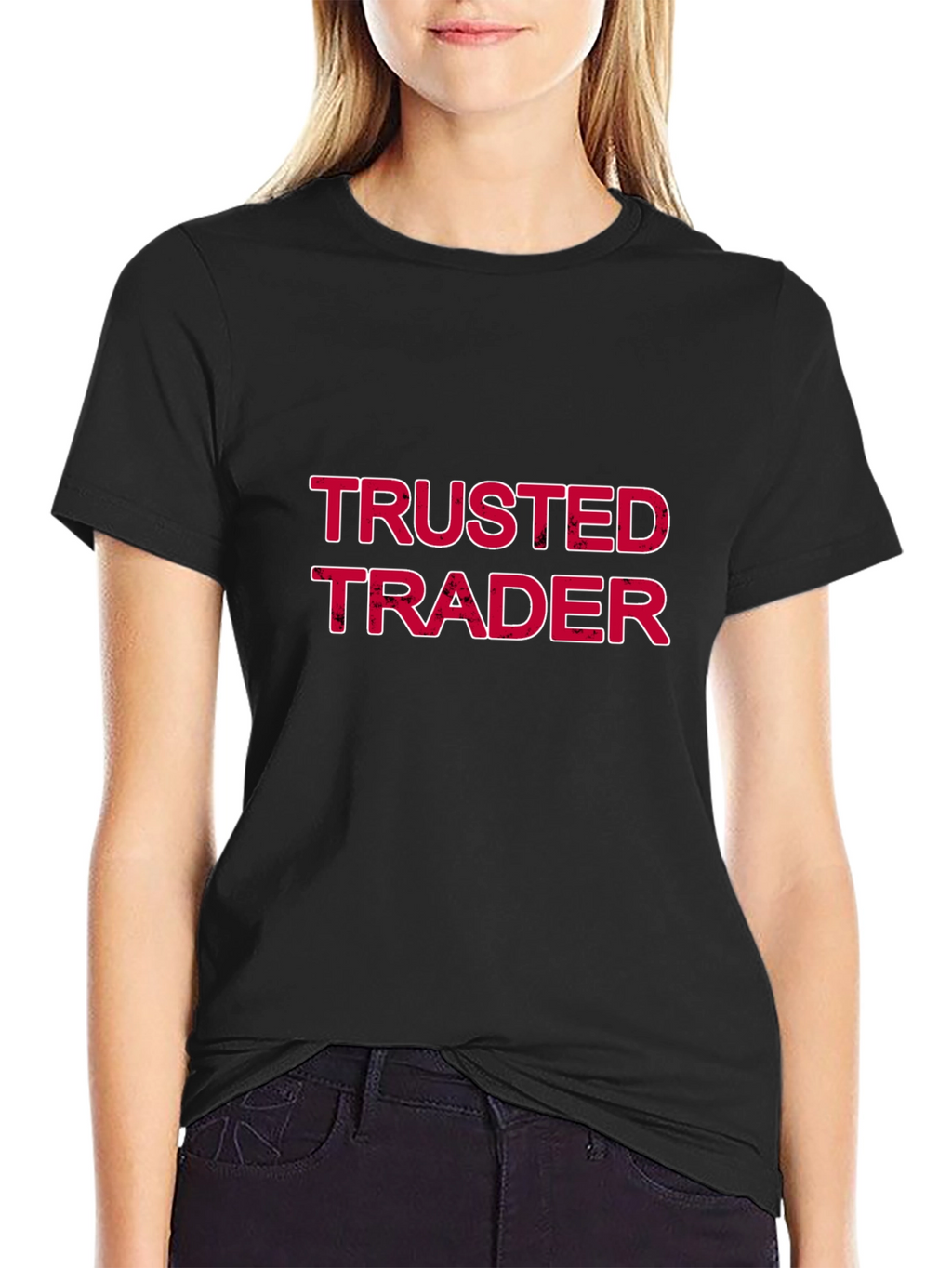 Trusted Trader Graphic T-Shirt - Black