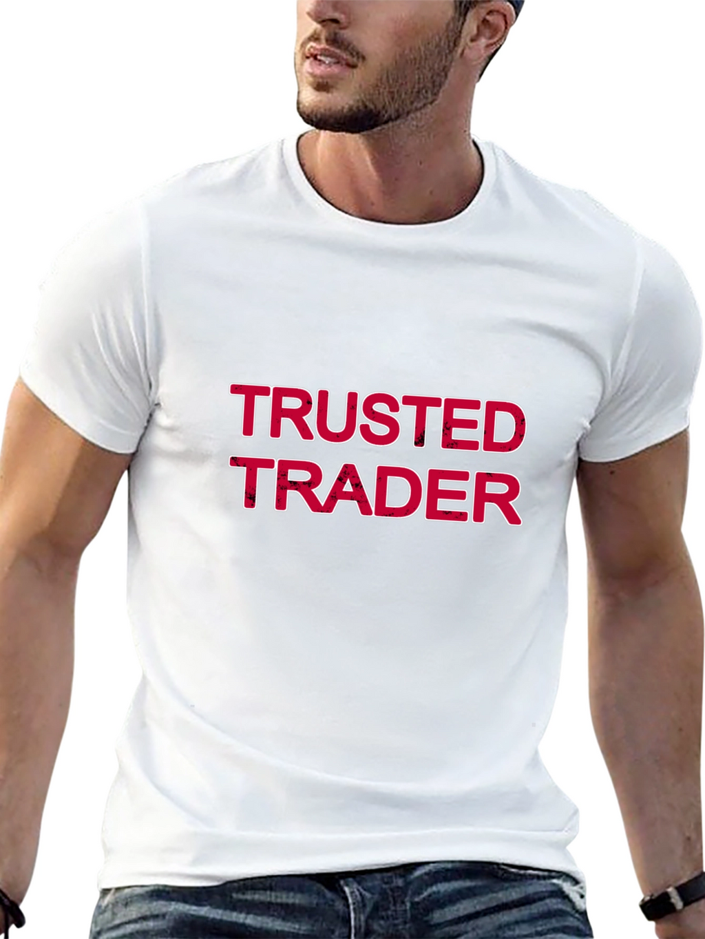 Trusted Trader Graphic T-Shirt - Black