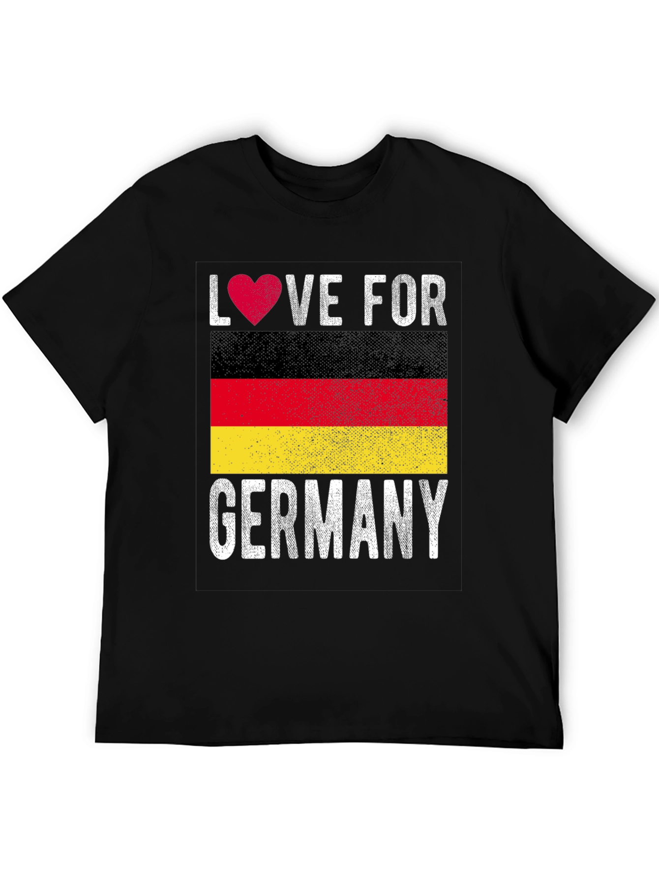 Love for Germany T-Shirt - German Flag Pride Tee