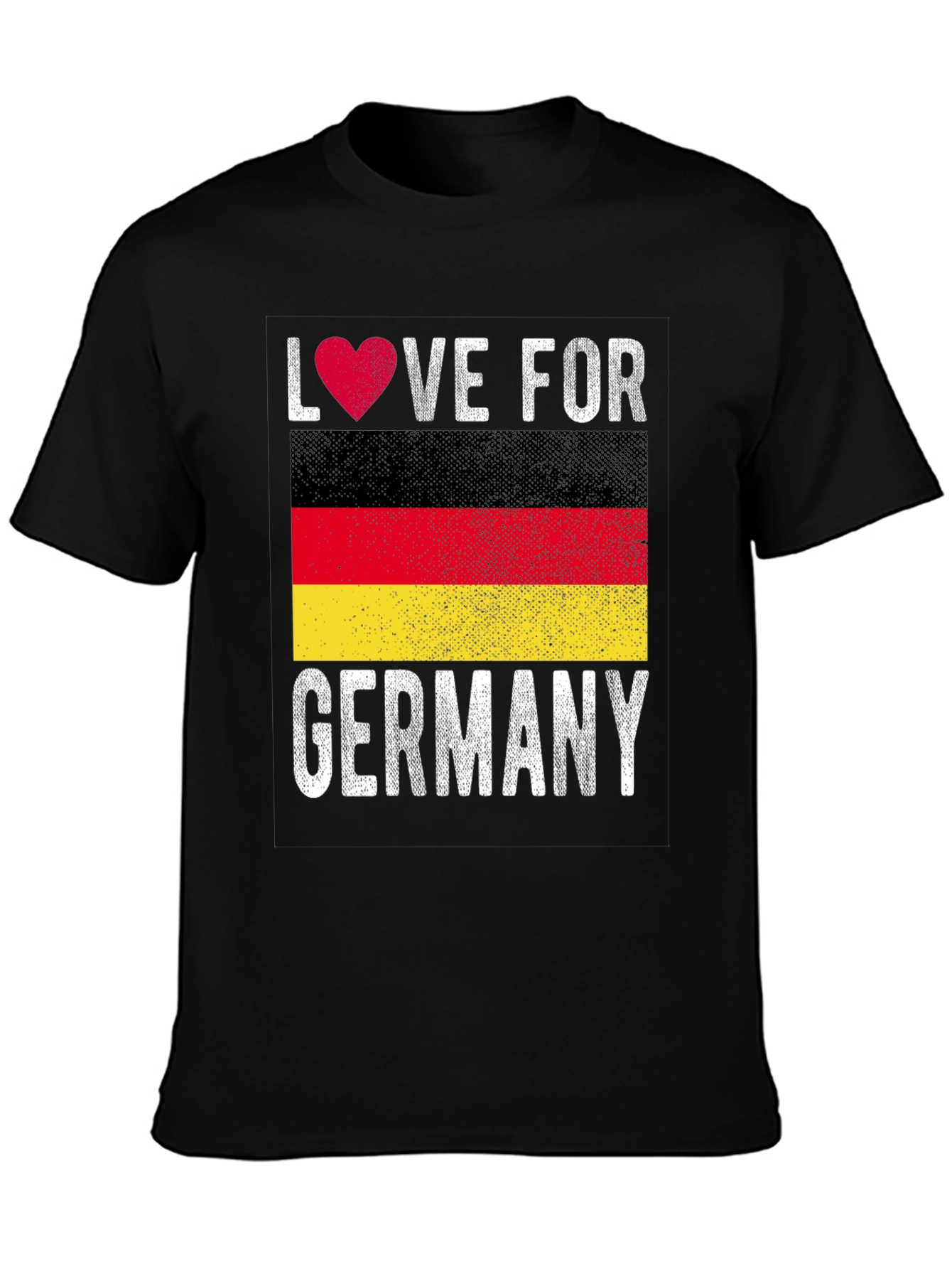 Love for Germany T-Shirt - German Flag Pride Tee
