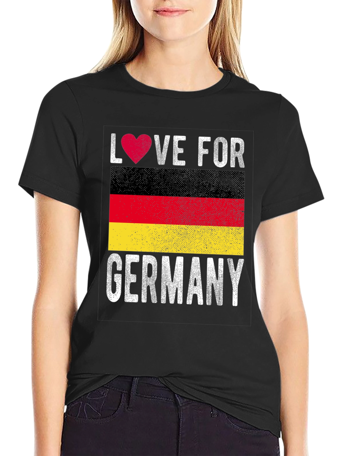 Love for Germany T-Shirt - German Flag Pride Tee