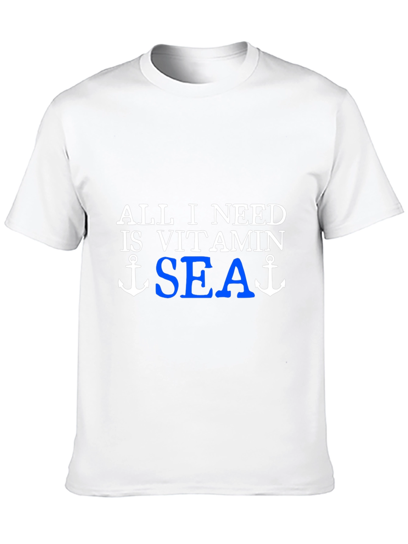 Vitamin Sea Black Graphic Tee - Coastal Style