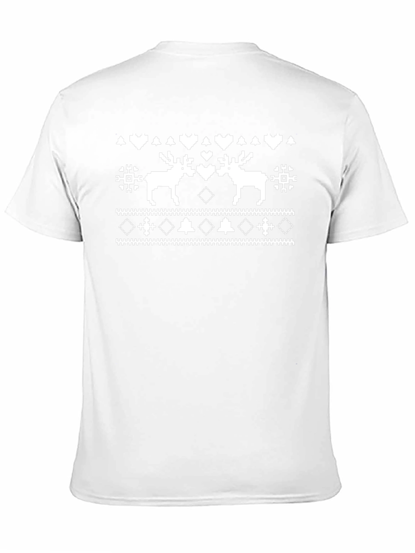 Pixel Moose Black T-Shirt