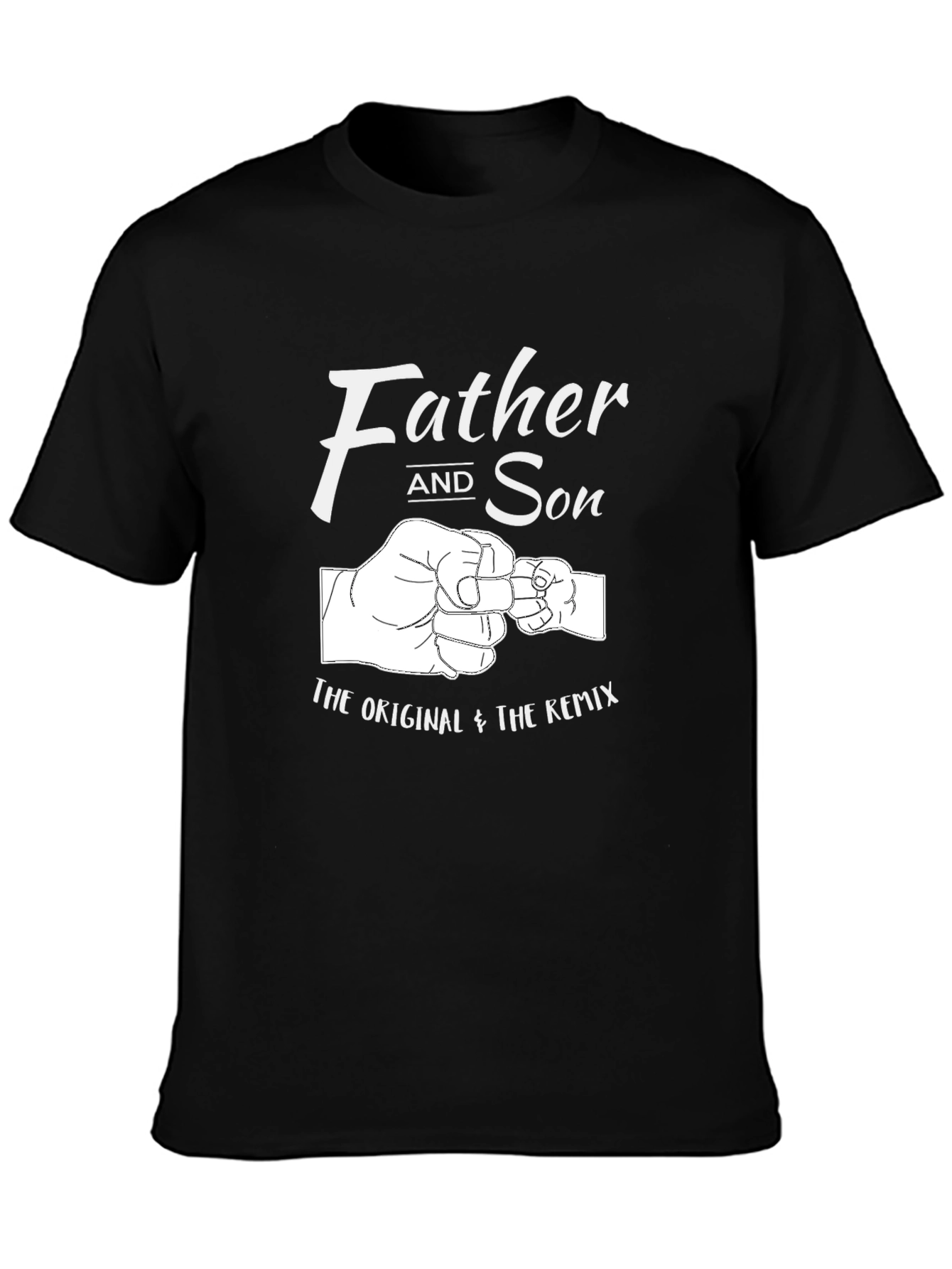 Father and Son Matching T-Shirt - The Original & The Remix