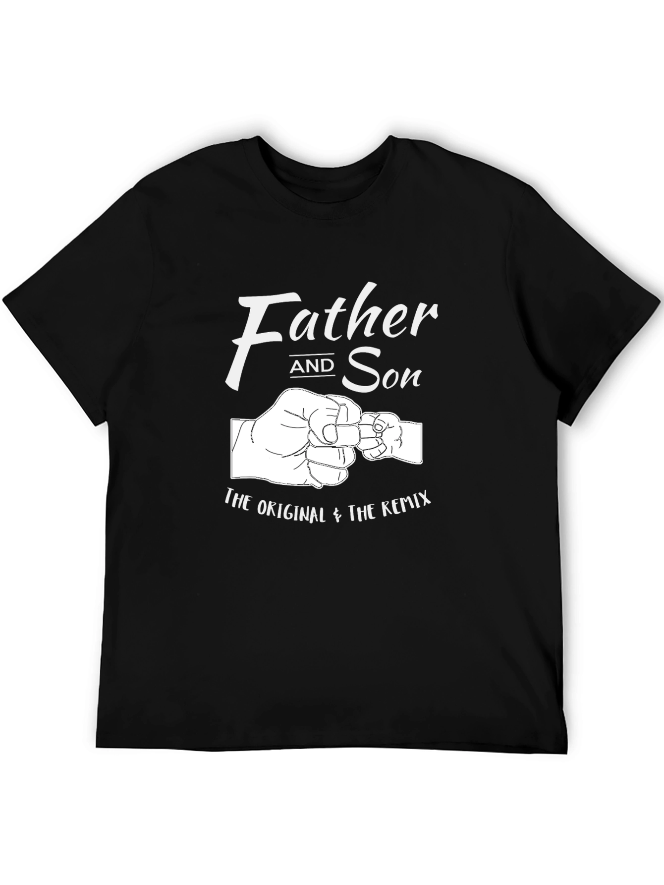Father and Son Matching T-Shirt - The Original & The Remix