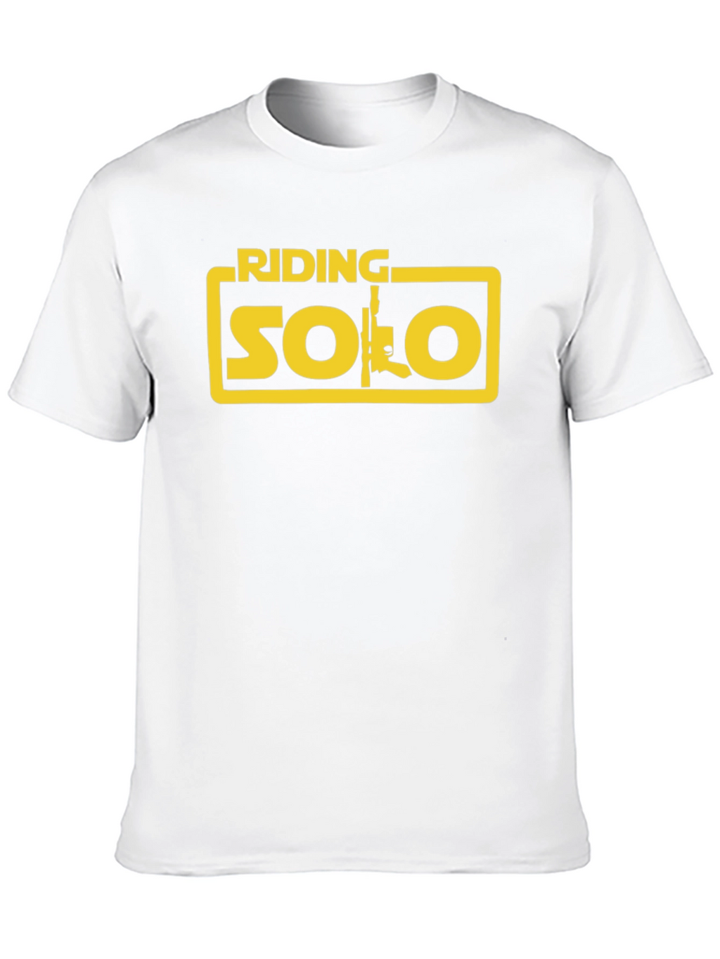 Riding Solo Black T-Shirt