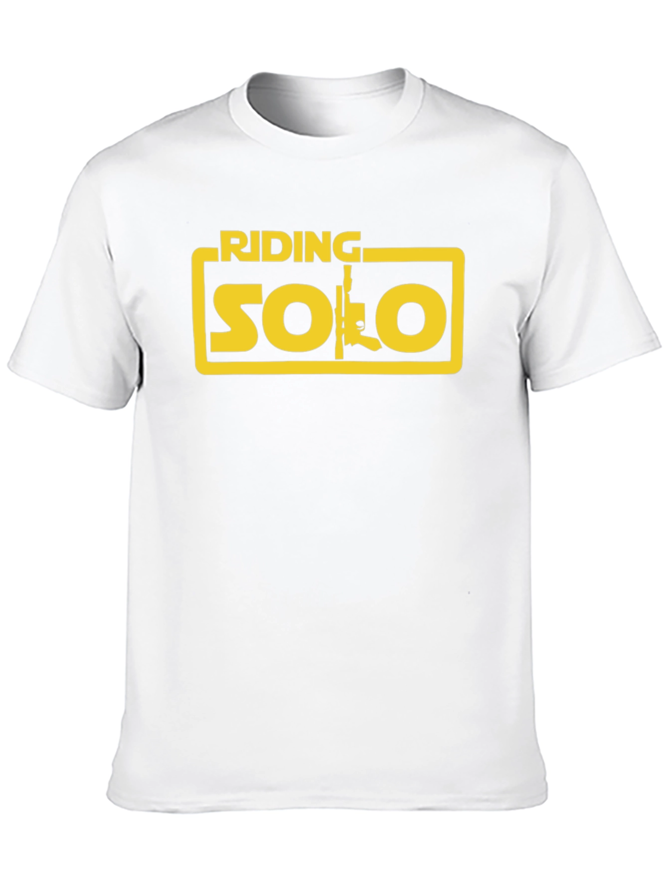 Riding Solo Black T-Shirt