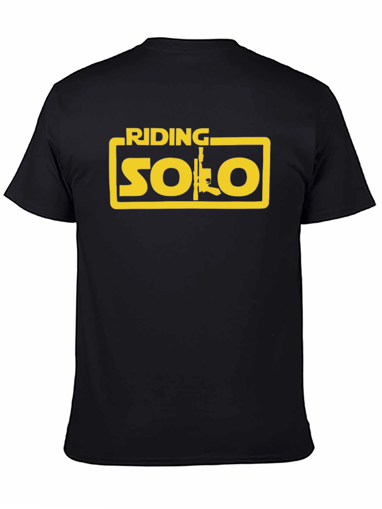 Riding Solo Black T-Shirt
