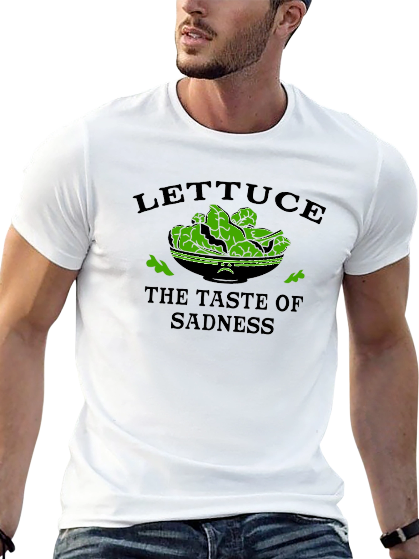 Lettuce Taste of Sadness Graphic T-Shirt