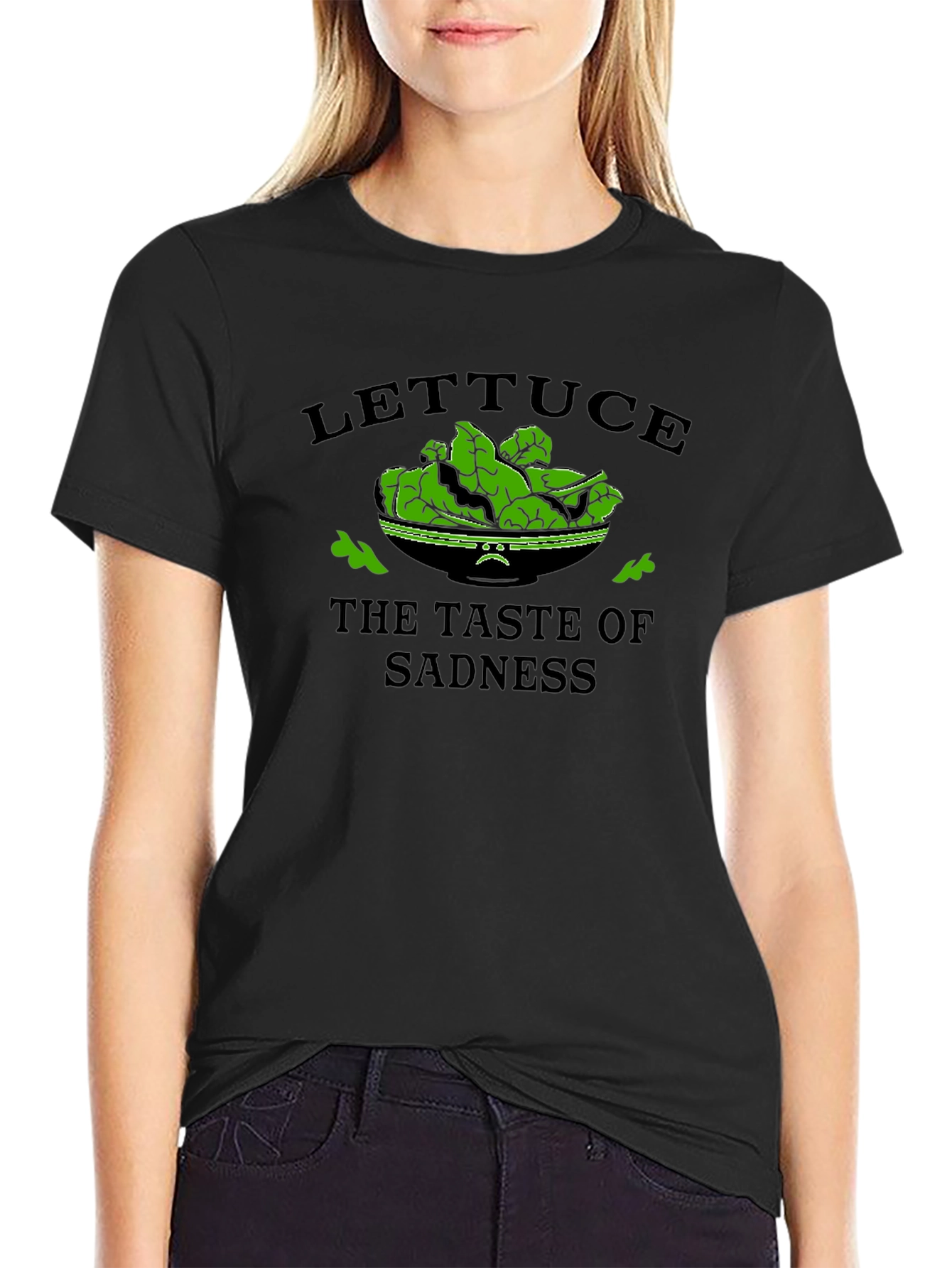 Lettuce Taste of Sadness Graphic T-Shirt