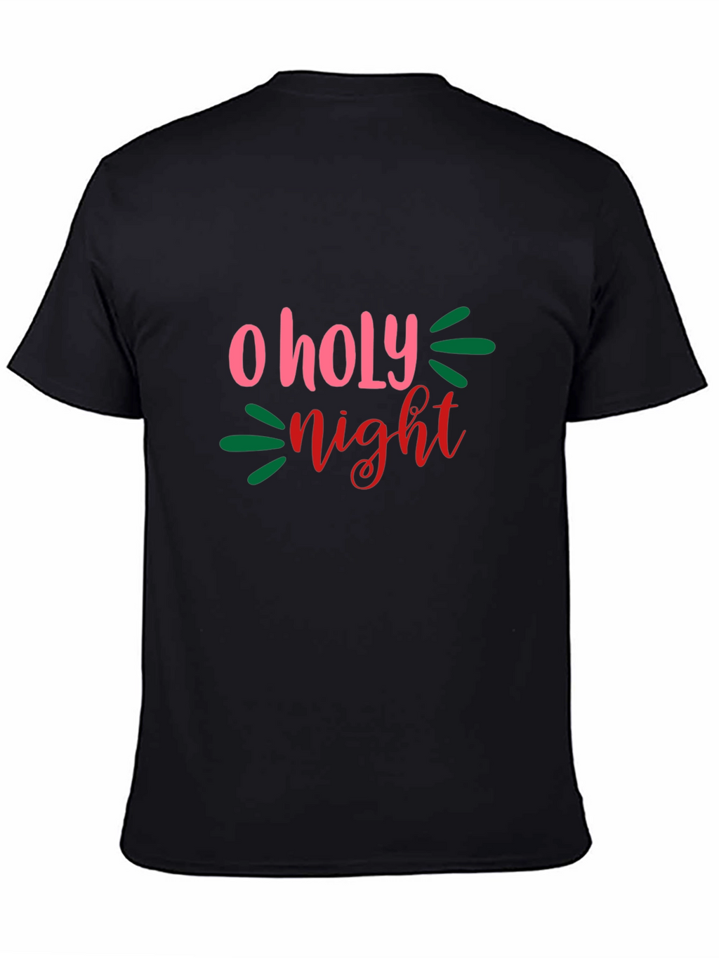 O Holy Night Graphic Tee - Black T-Shirt