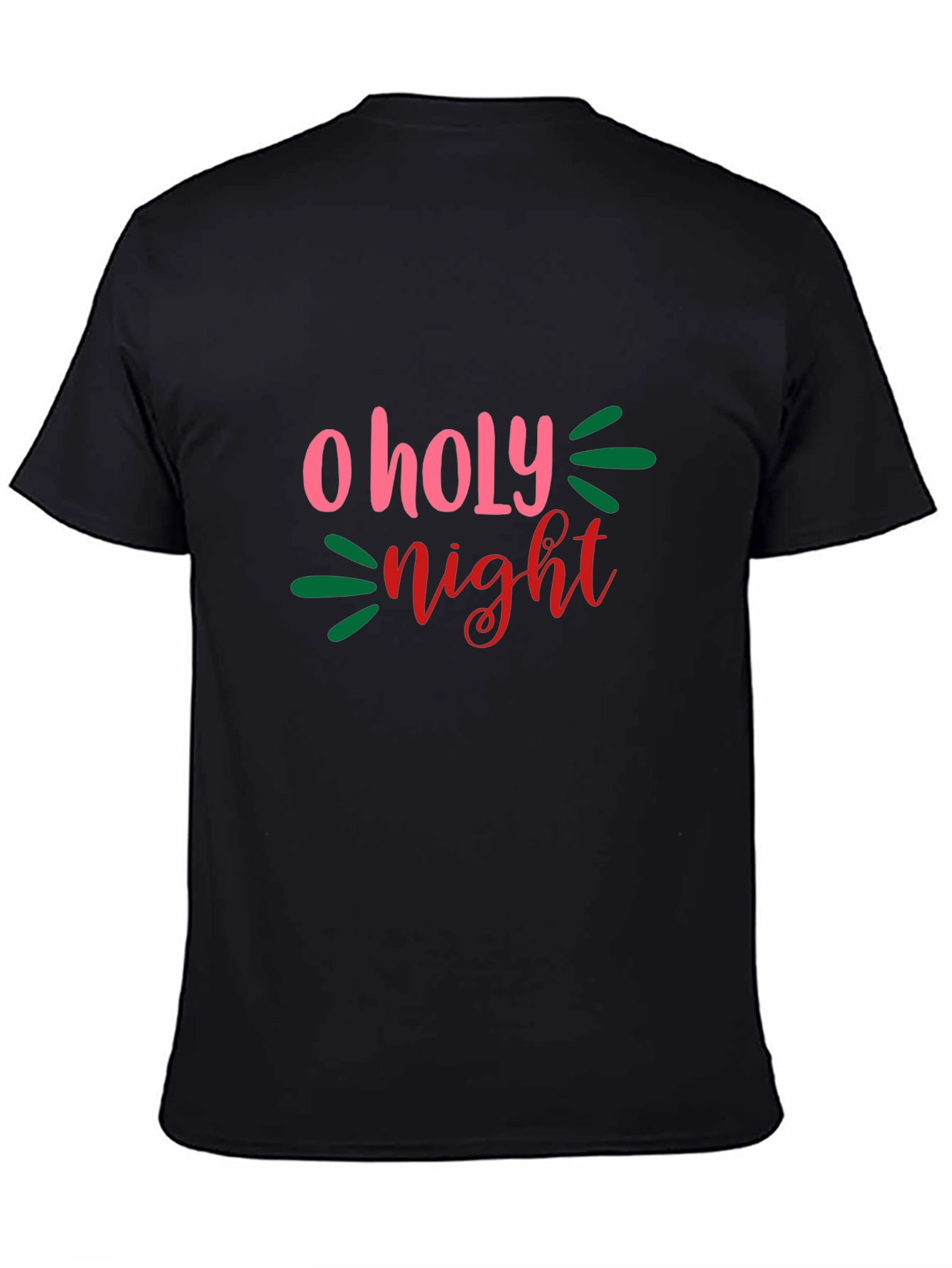 O Holy Night Graphic Tee - Black T-Shirt