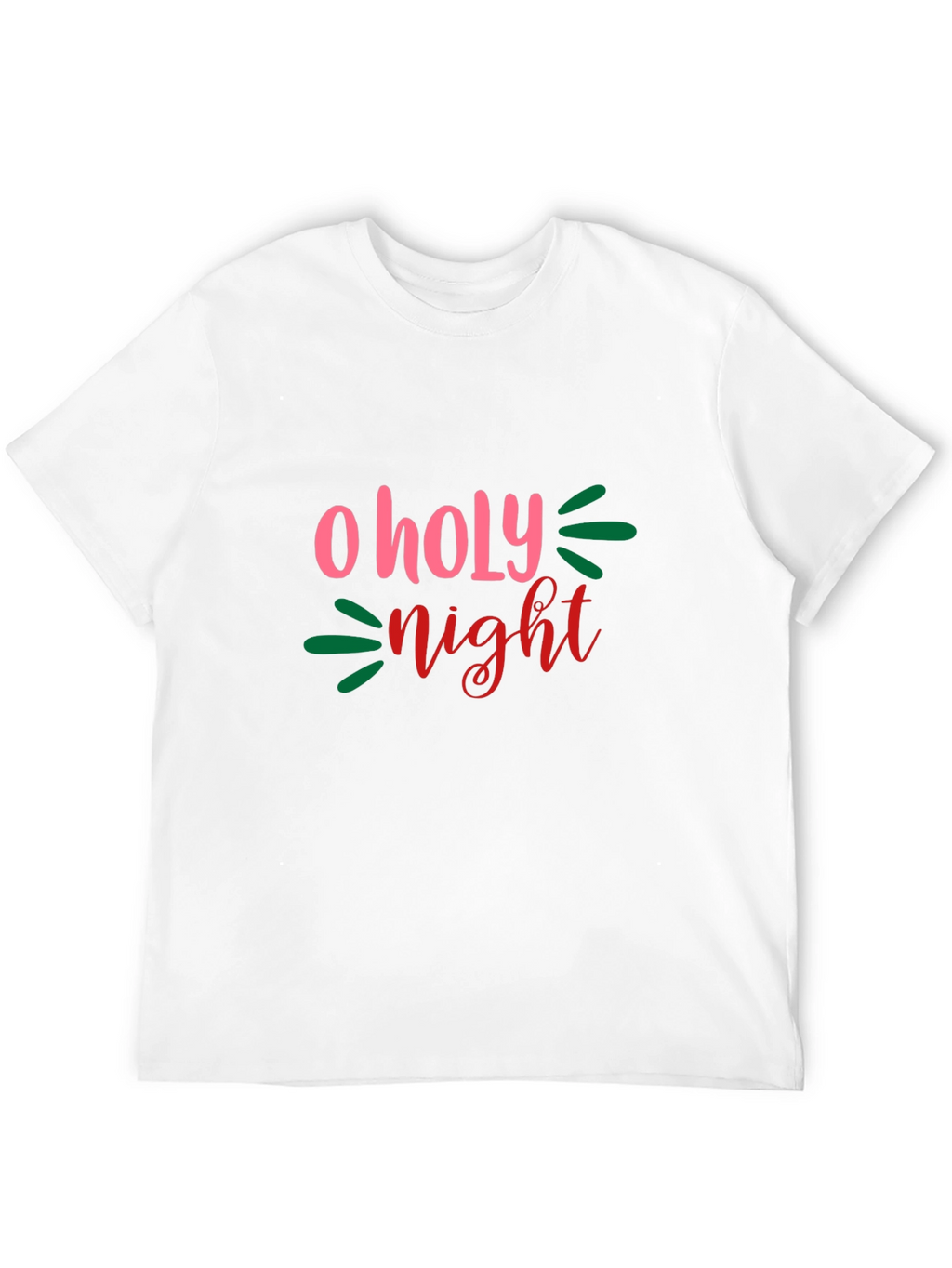 O Holy Night Graphic Tee - Black T-Shirt