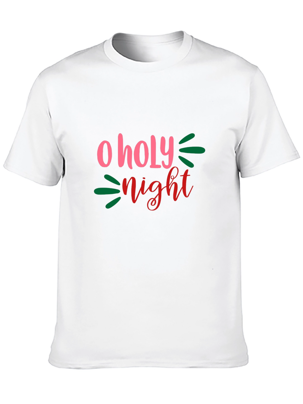 O Holy Night Graphic Tee - Black T-Shirt