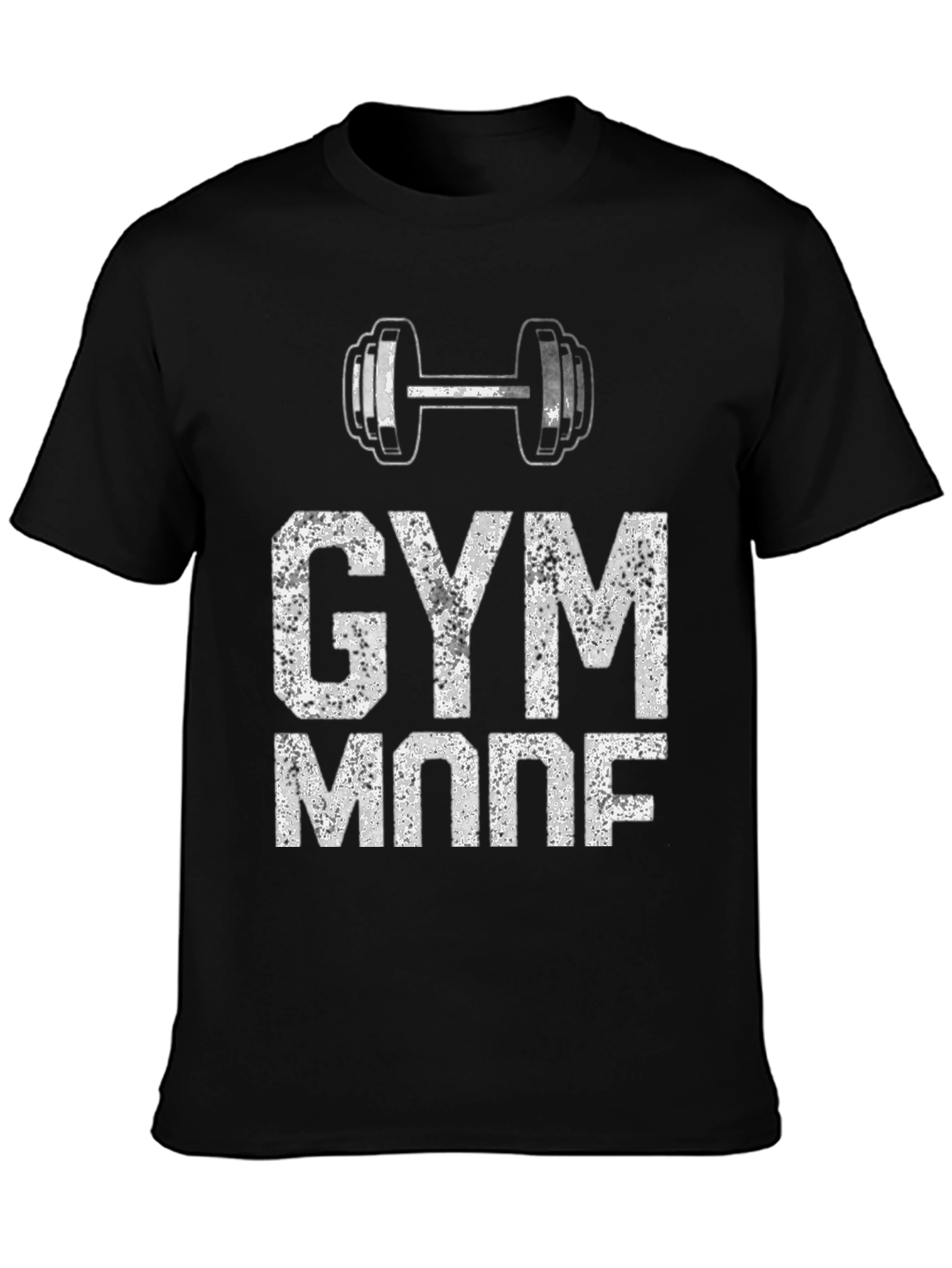 Gym Mode On Graphic Tee - Mens Fitness Shirt