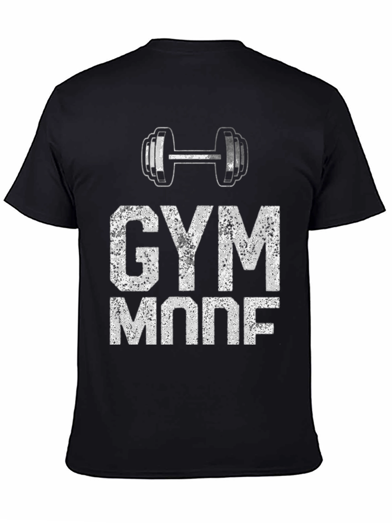 Gym Mode On Graphic Tee - Mens Fitness Shirt