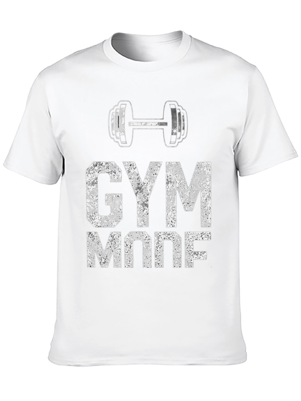 Gym Mode On Graphic Tee - Mens Fitness Shirt