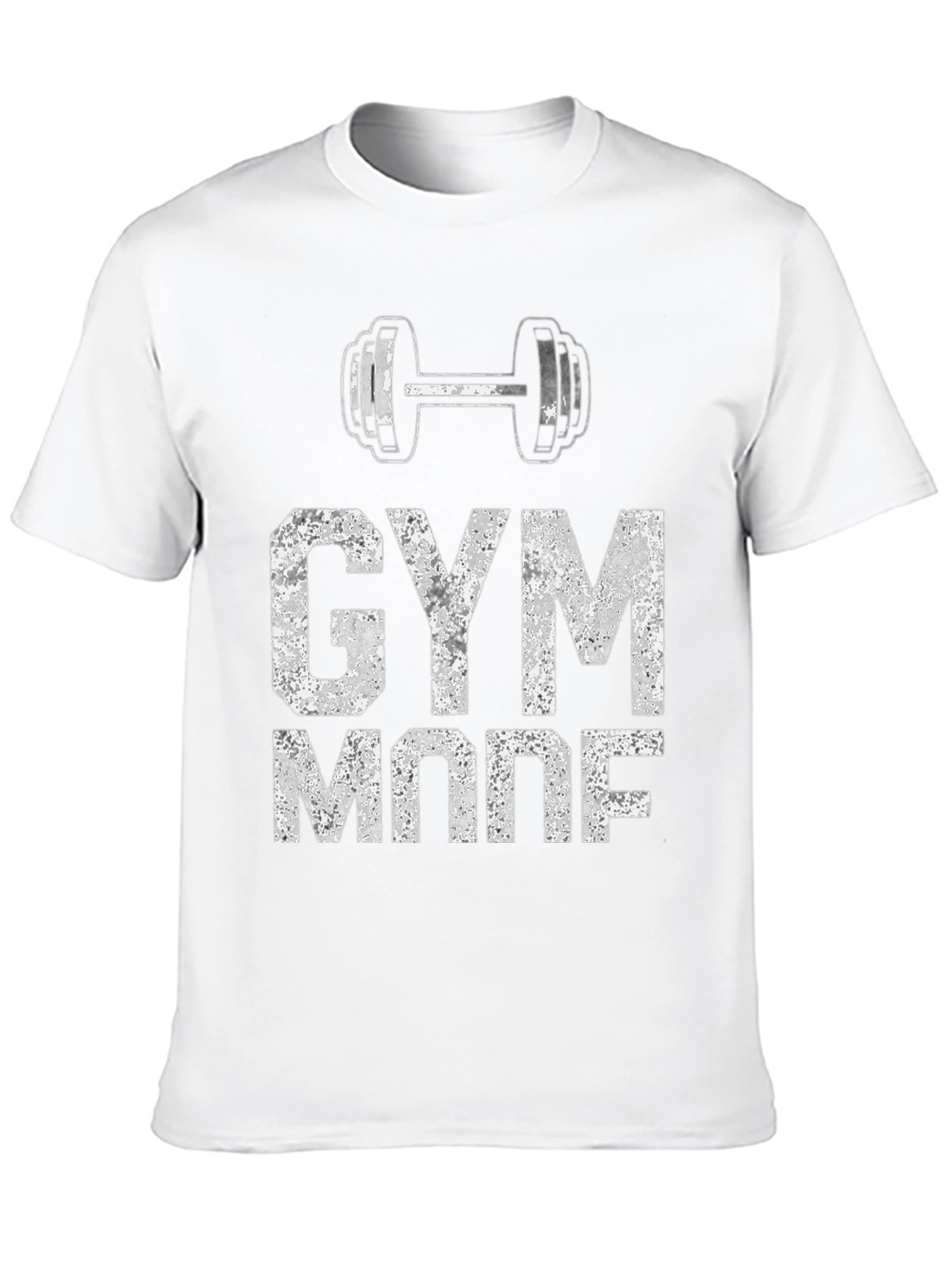 Gym Mode On Graphic Tee - Mens Fitness Shirt