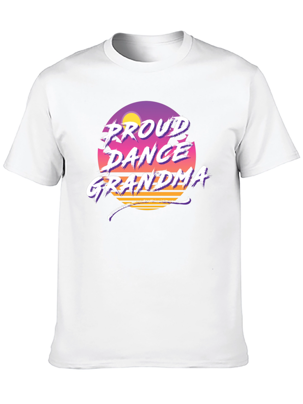 Proud Dance Grandma T-Shirt Retro Style