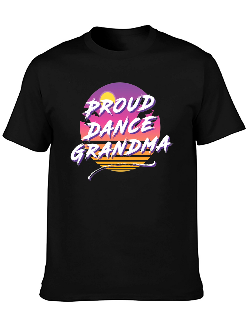 Proud Dance Grandma T-Shirt Retro Style