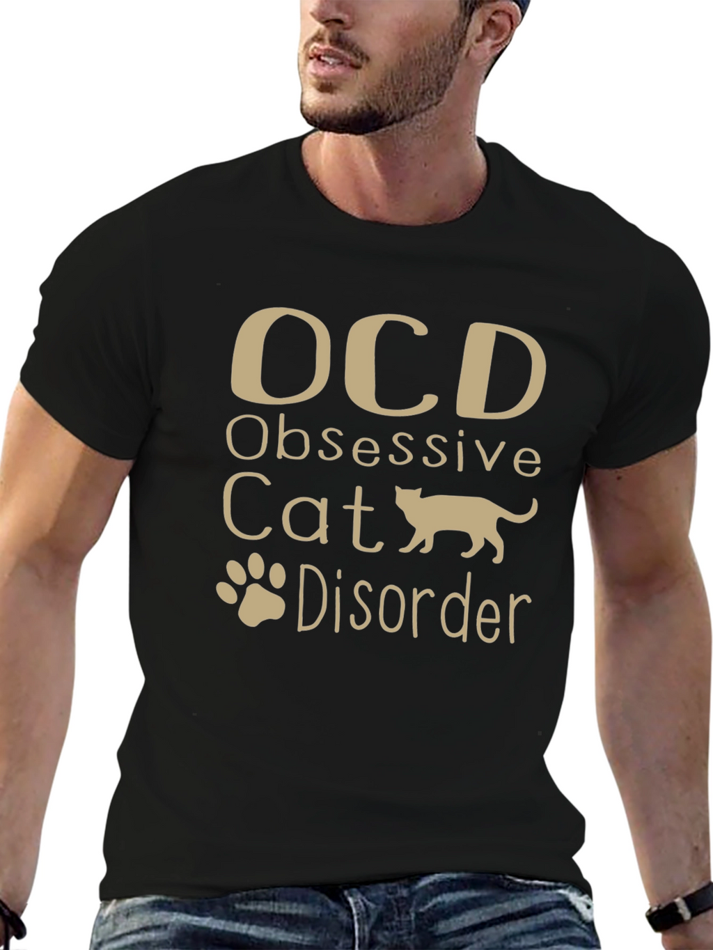 Obsessive Cat Disorder Graphic Tee