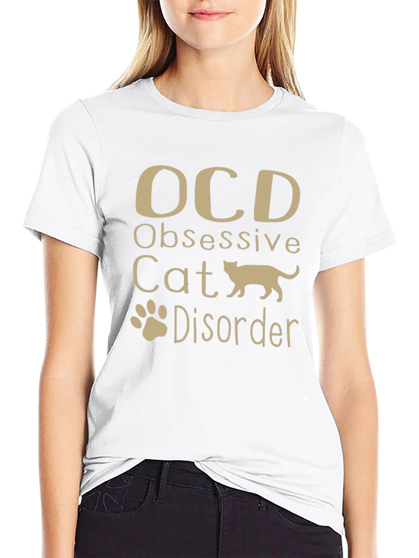Obsessive Cat Disorder Graphic Tee