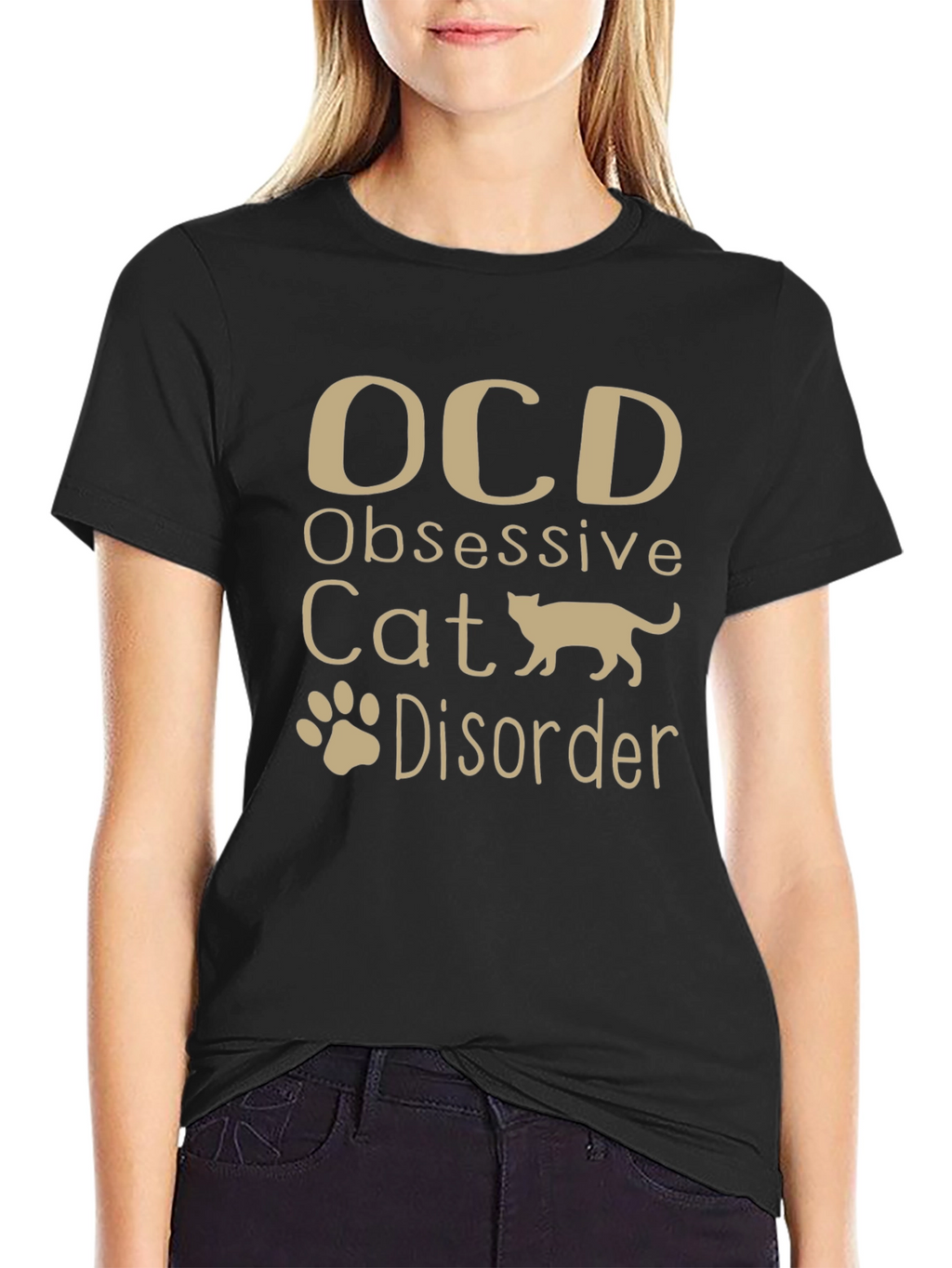 Obsessive Cat Disorder Graphic Tee